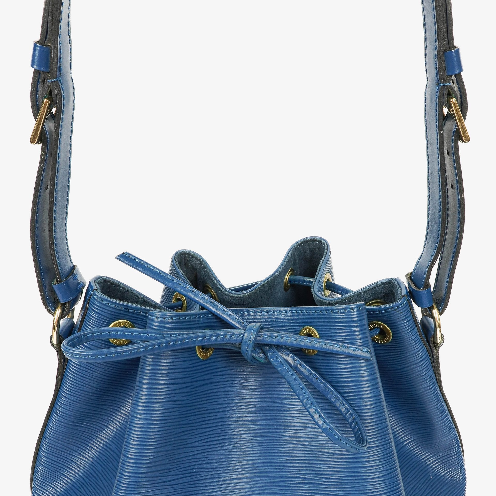 Louis Vuitton Noé Grande GM Schultertasche aus blauem Epi-Leder