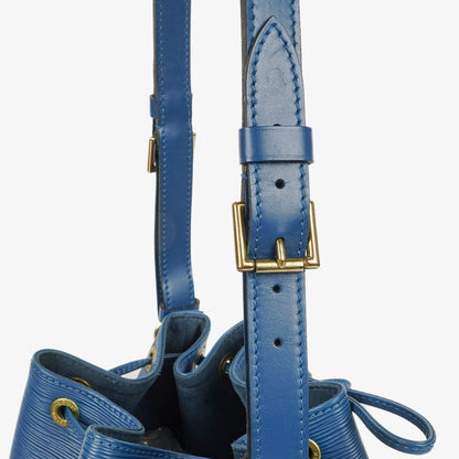 Louis Vuitton Noé Grande GM Schultertasche aus blauem Epi-Leder