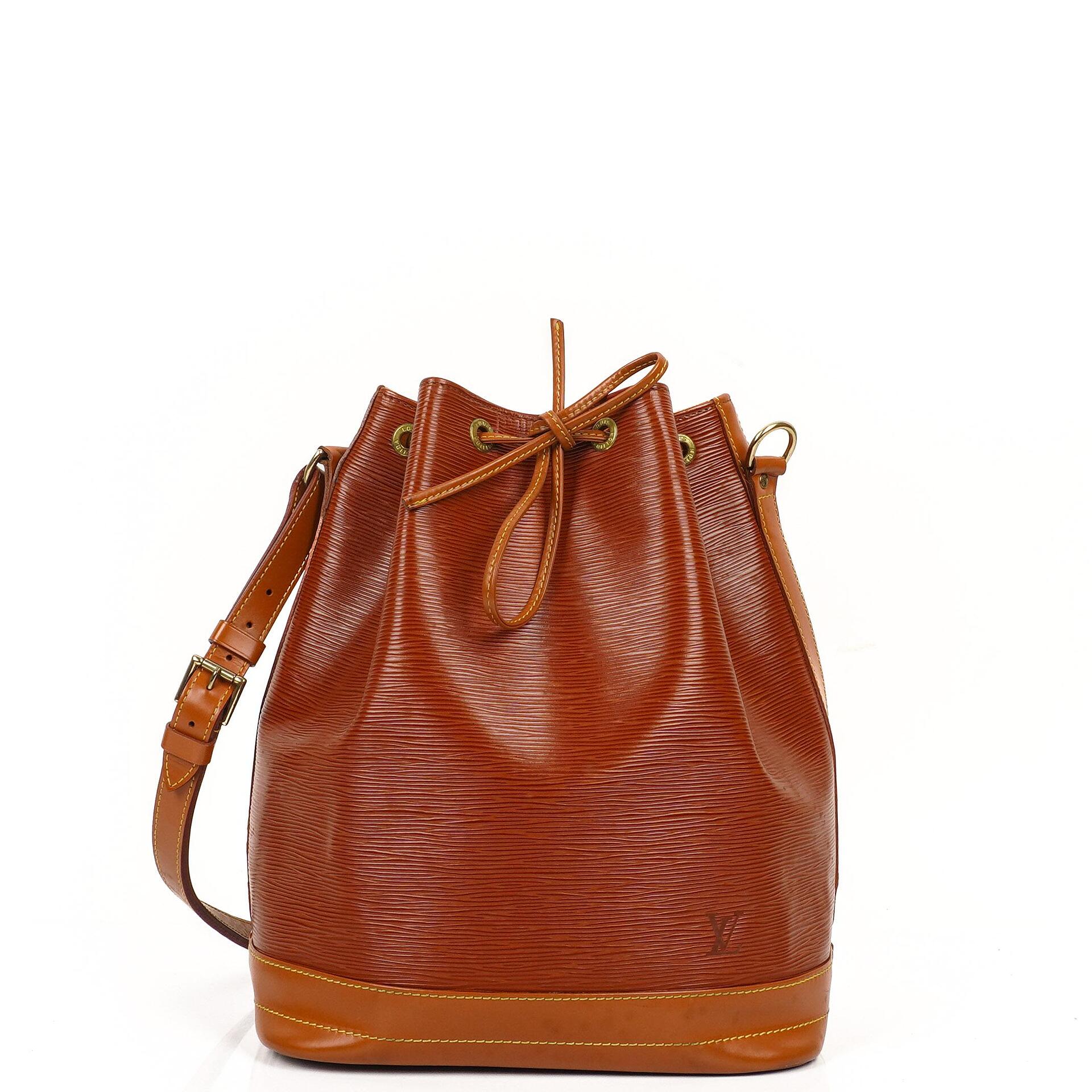 Louis Vuitton Noe Grande GM Schultertasche aus braunem Epi Leder