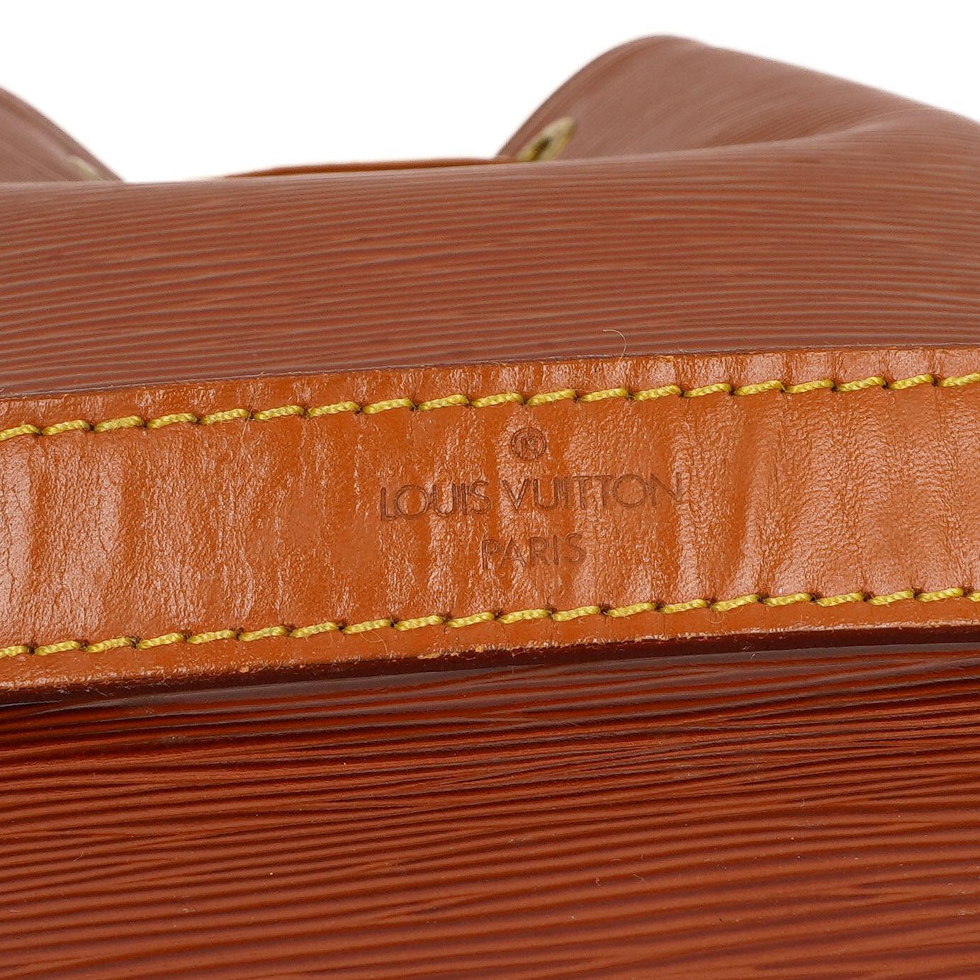 Louis Vuitton Noe Grande GM Schultertasche aus braunem Epi Leder