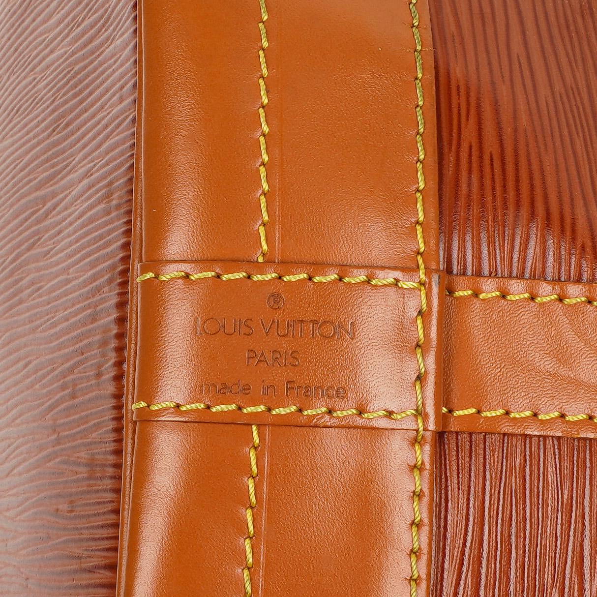 Louis Vuitton Noe Grande GM Schultertasche aus braunem Epi Leder