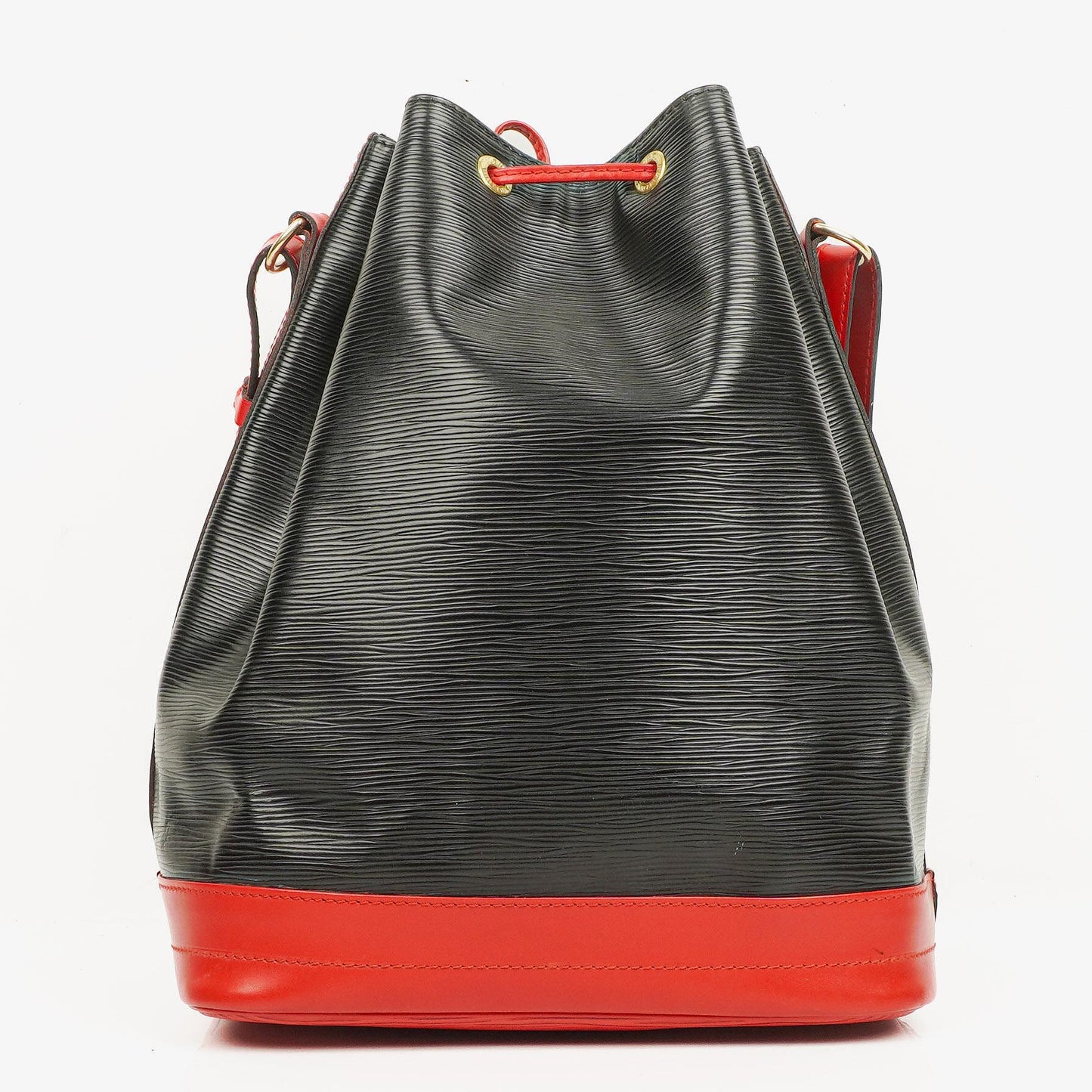 Louis Vuitton Noé Grande GM Schultertasche aus Epi-Leder in Schwarz und Rot