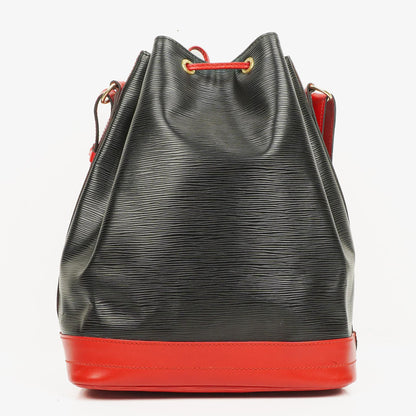 Louis Vuitton Noé Grande GM Schultertasche aus Epi-Leder in Schwarz und Rot