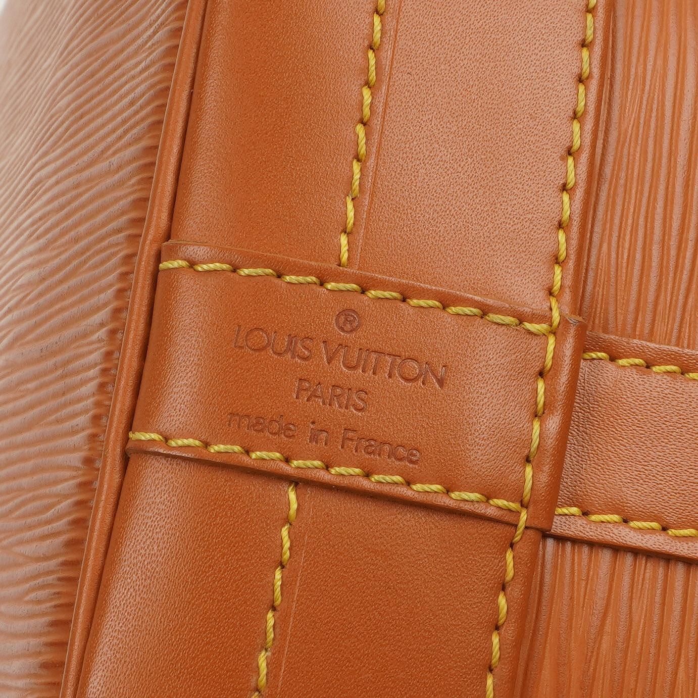 Louis Vuitton Noe Grande GM Cognac EPI Leder Schultertasche
