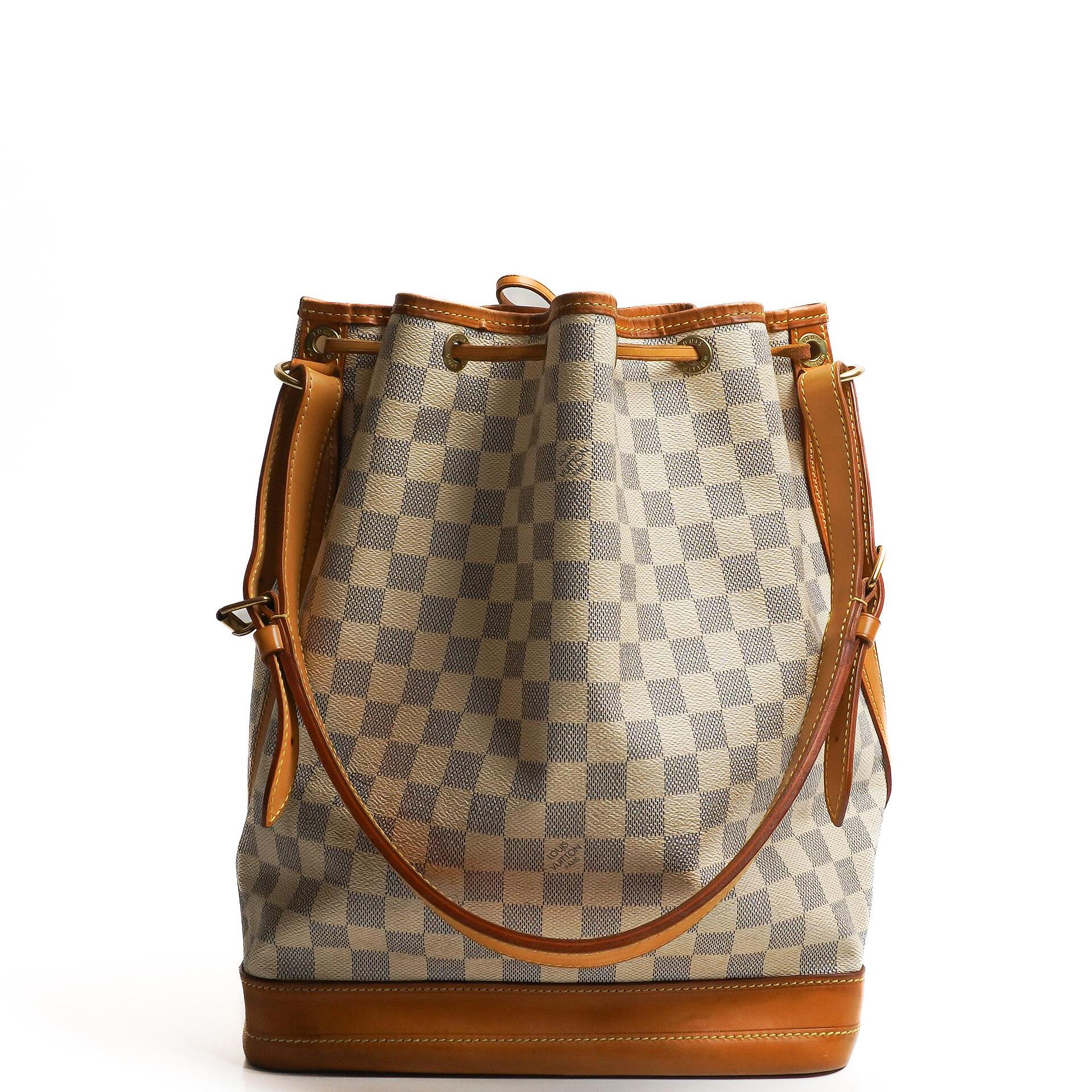 Louis Vuitton Noé Grande GM Damier Azur Canvas Schultertasche