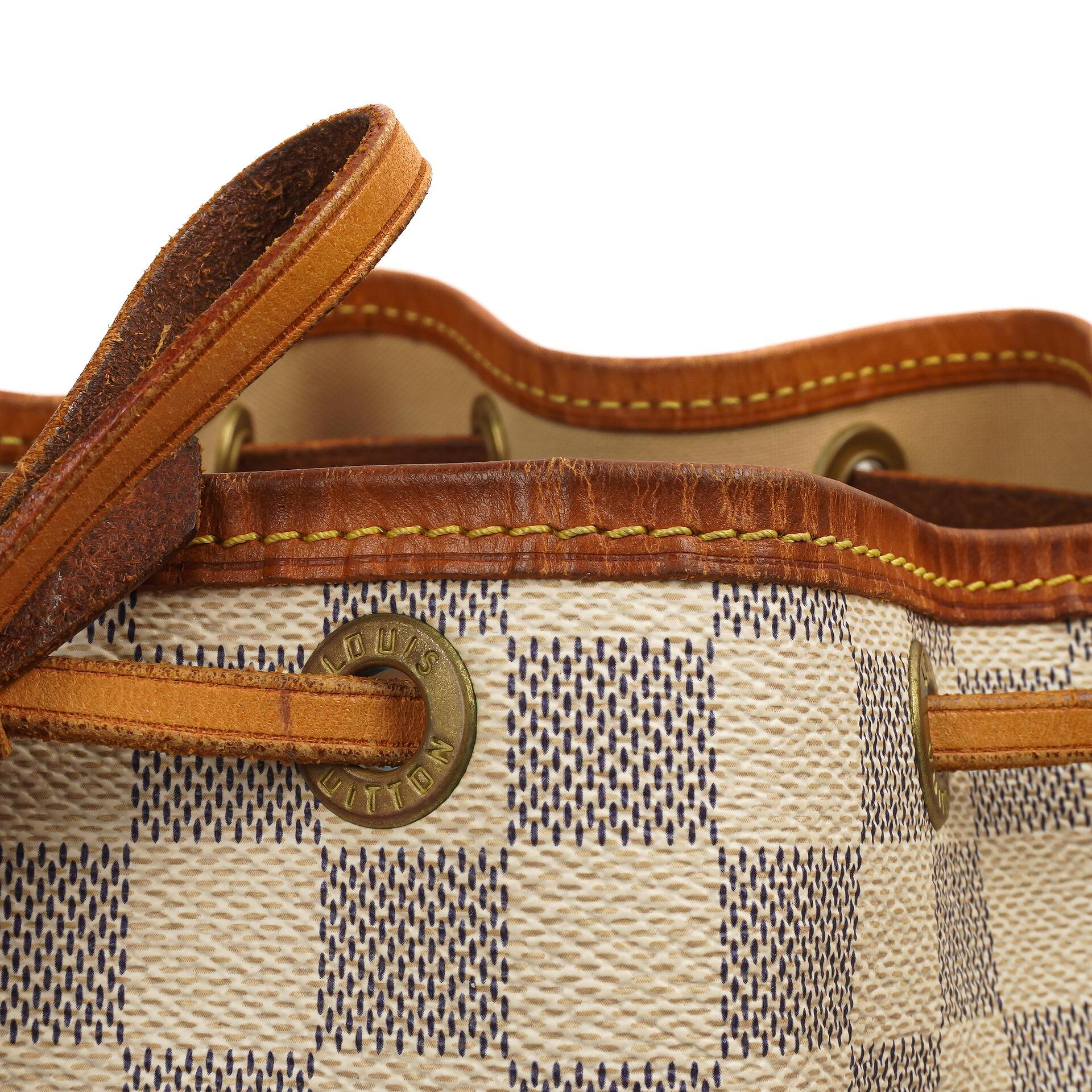 Louis Vuitton Noé Grande GM Damier Azur Canvas Schultertasche