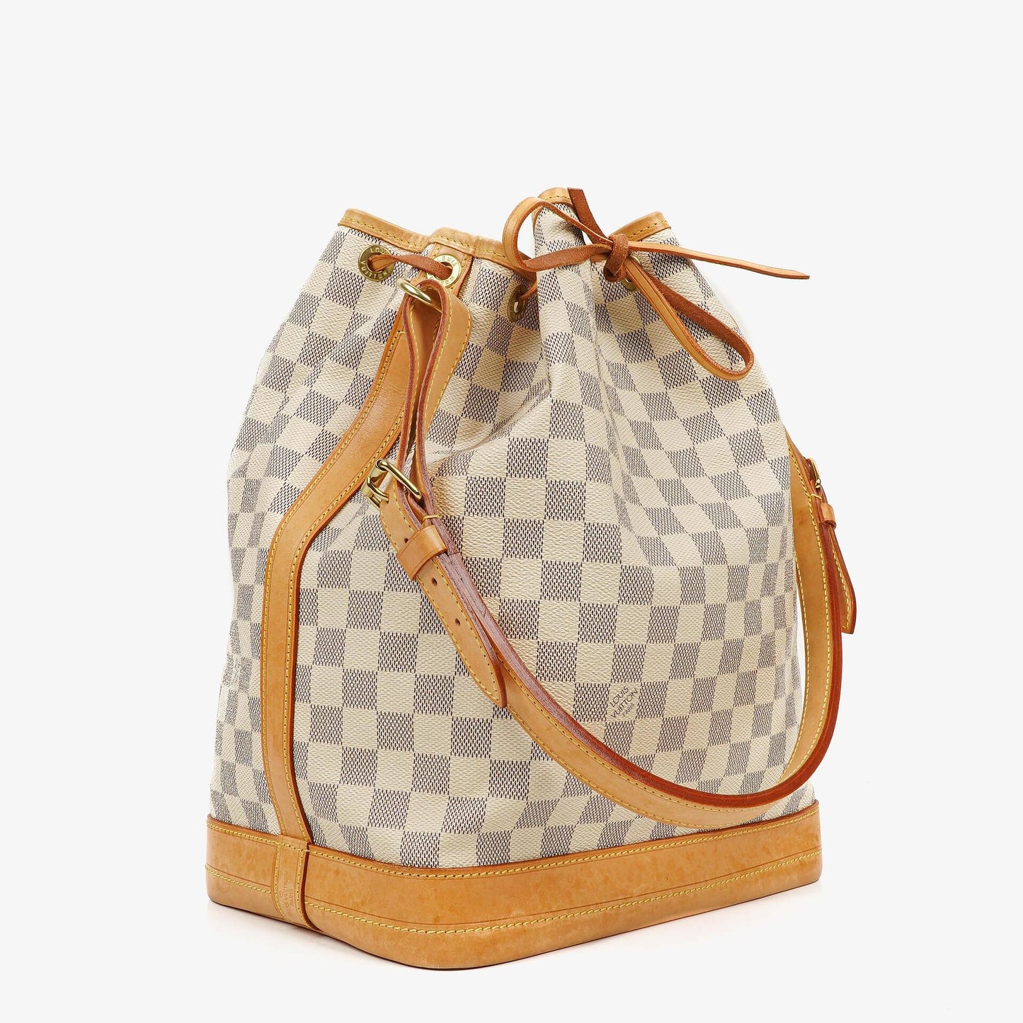 Louis Vuitton Noé Grande GM Schultertasche aus Damier Azur Canvas