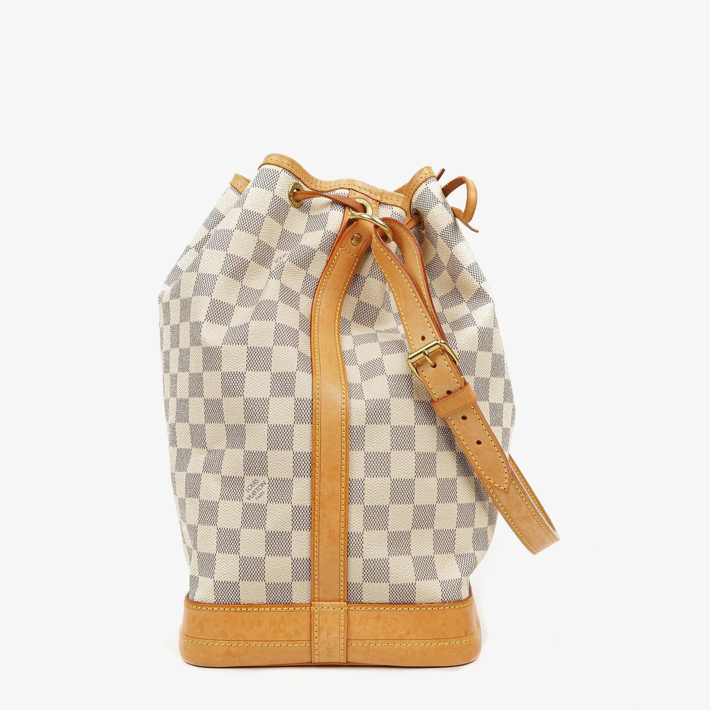 Louis Vuitton Noé Grande GM Schultertasche aus Damier Azur Canvas