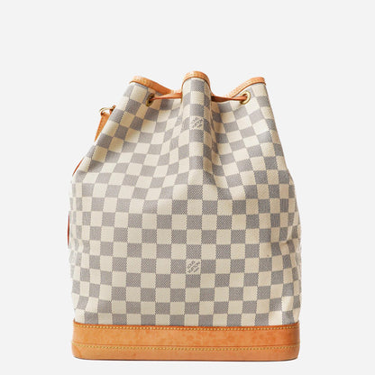 Louis Vuitton Noé Grande GM Schultertasche aus Damier Azur Canvas