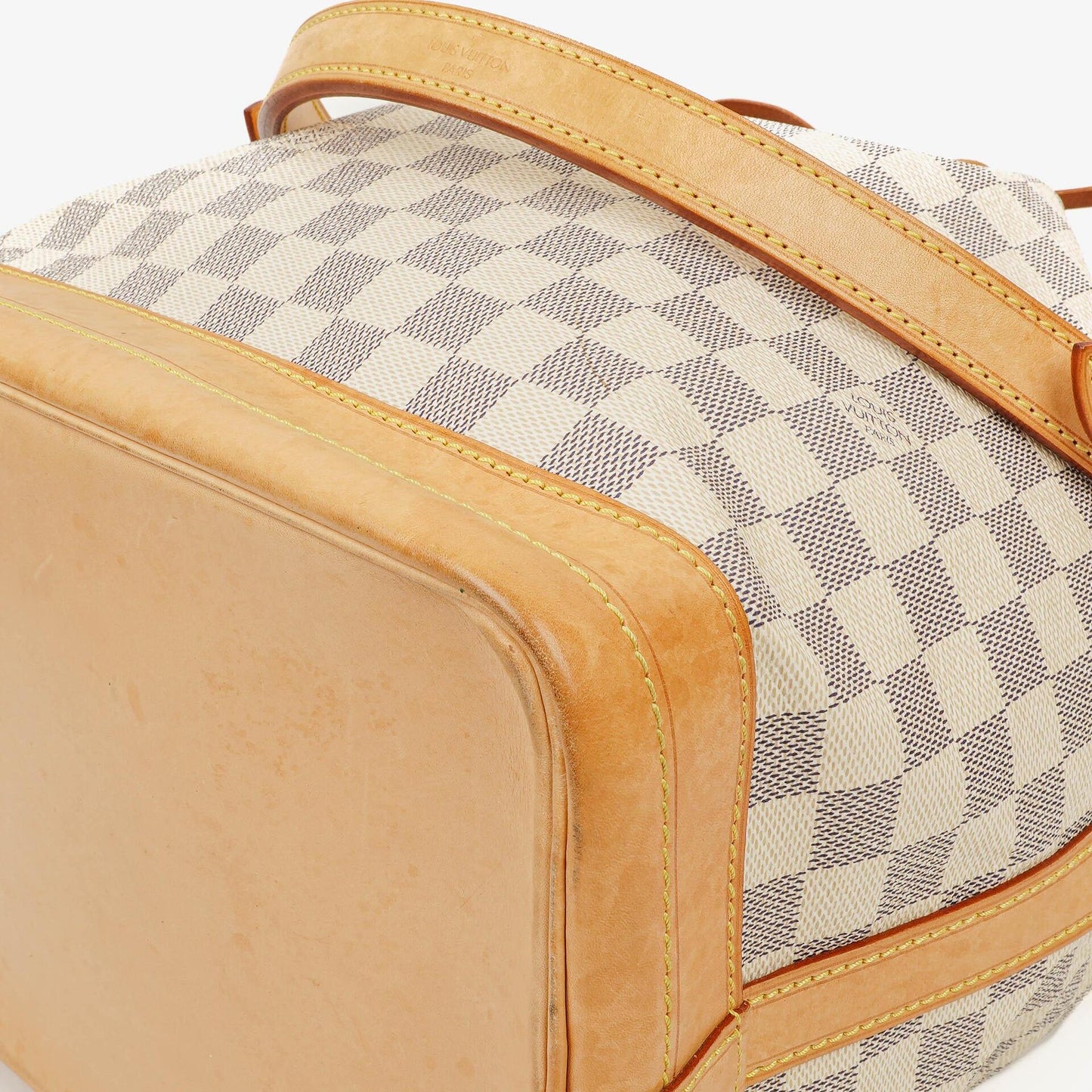 Louis Vuitton Noé Grande GM Schultertasche aus Damier Azur Canvas