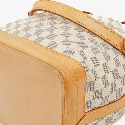 Louis Vuitton Noé Grande GM Schultertasche aus Damier Azur Canvas