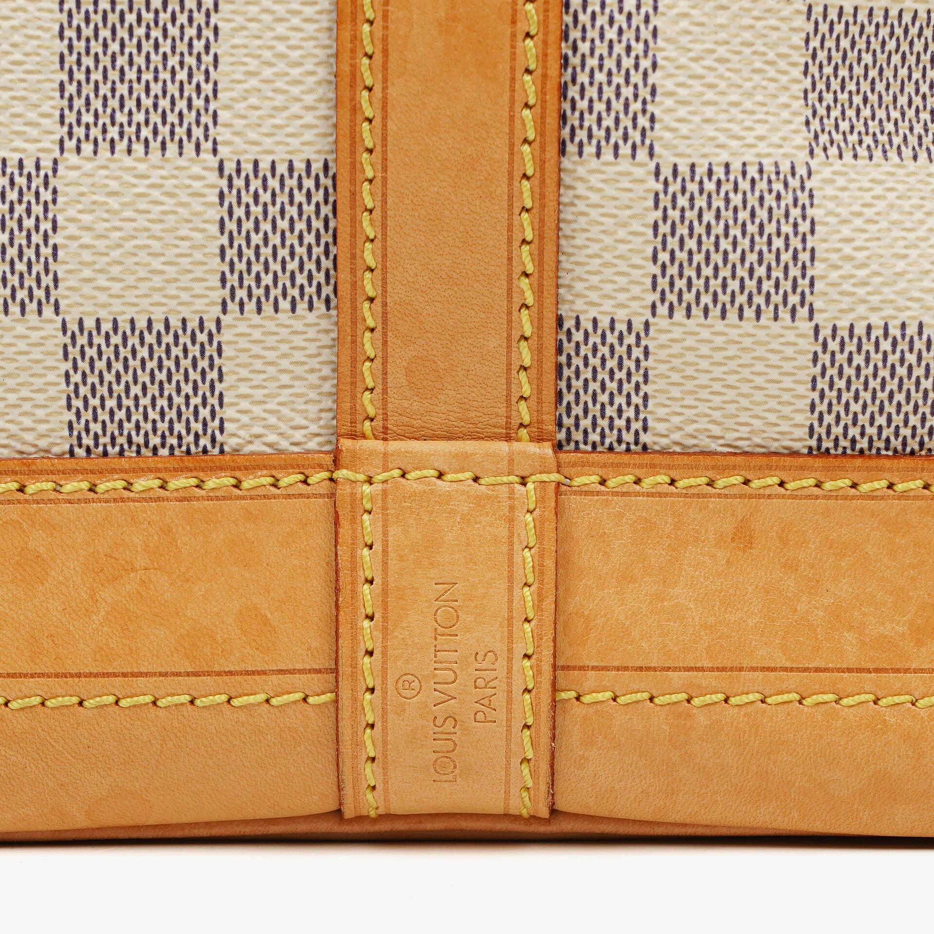 Louis Vuitton Noé Grande GM Schultertasche aus Damier Azur Canvas