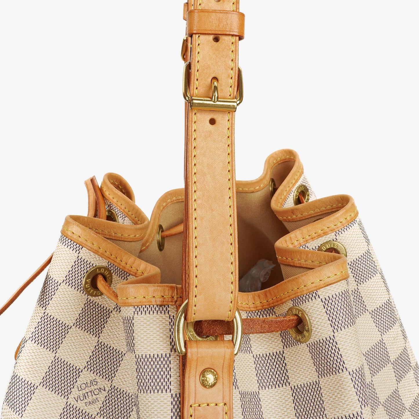 Louis Vuitton Noé Grande GM Schultertasche aus Damier Azur Canvas