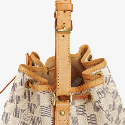 Louis Vuitton Noé Grande GM Schultertasche aus Damier Azur Canvas