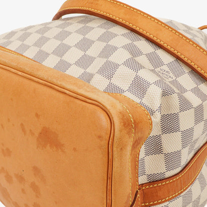Louis Vuitton Noé Grande GM Schultertasche aus Damier Azur Canvas