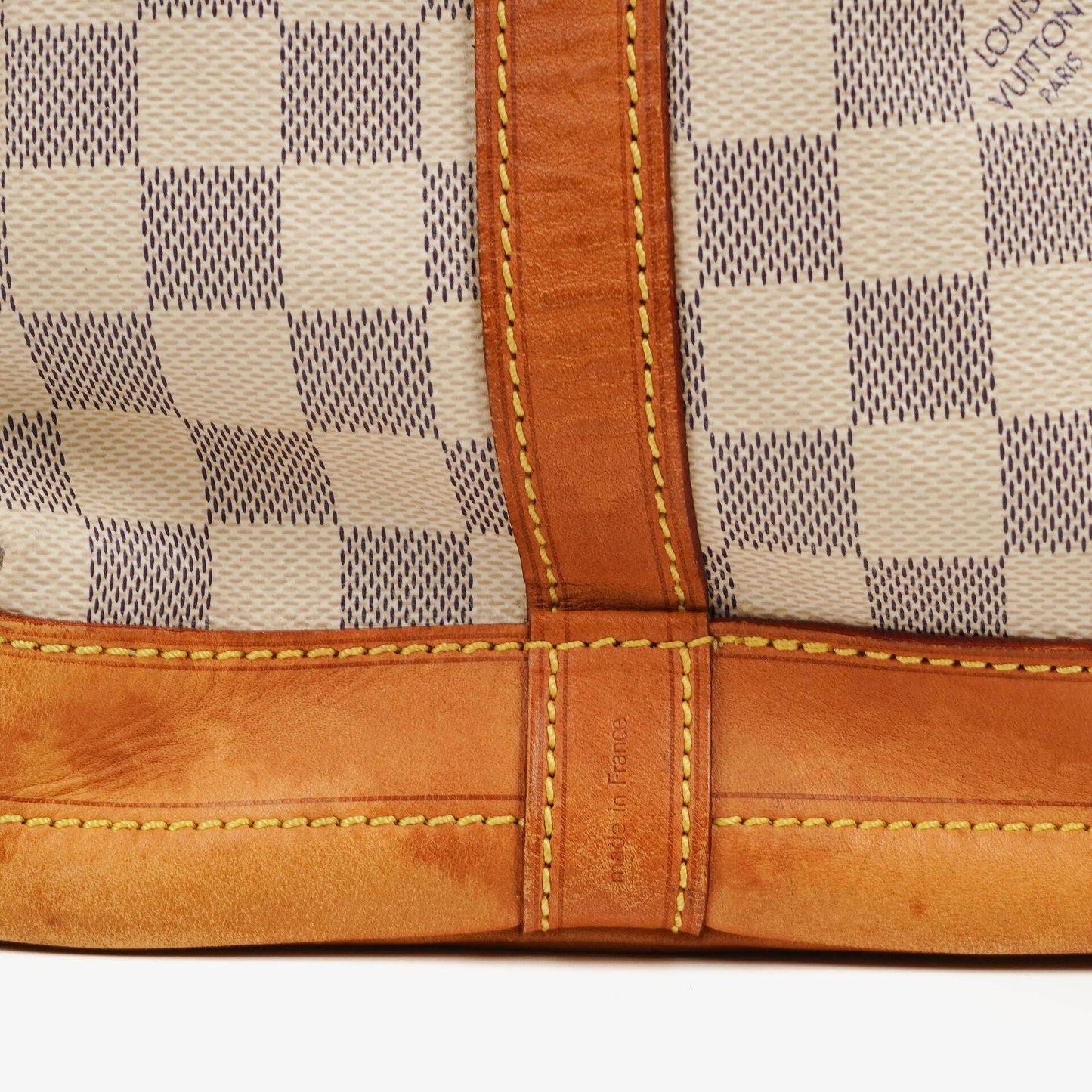 Louis Vuitton Noé Grande GM Schultertasche aus Damier Azur Canvas
