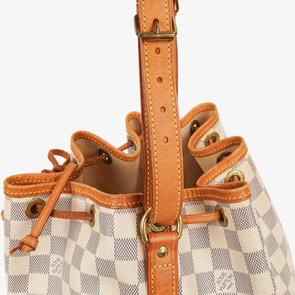 Louis Vuitton Noé Grande GM Schultertasche aus Damier Azur Canvas
