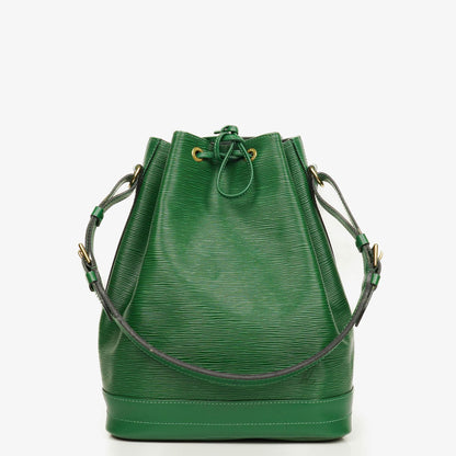 Louis Vuitton Noé Grande GM Schultertasche aus grünem Epi-Leder