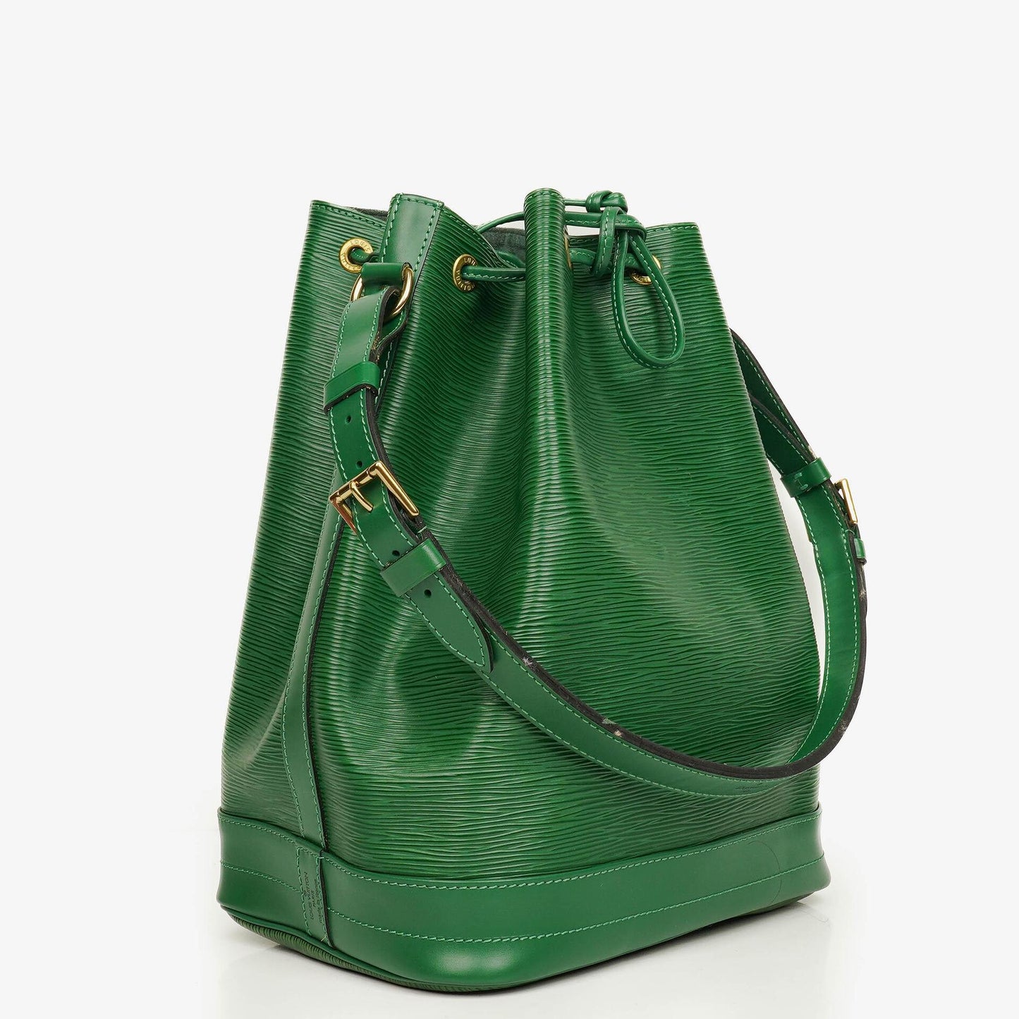 Louis Vuitton Noé Grande GM Schultertasche aus grünem Epi-Leder
