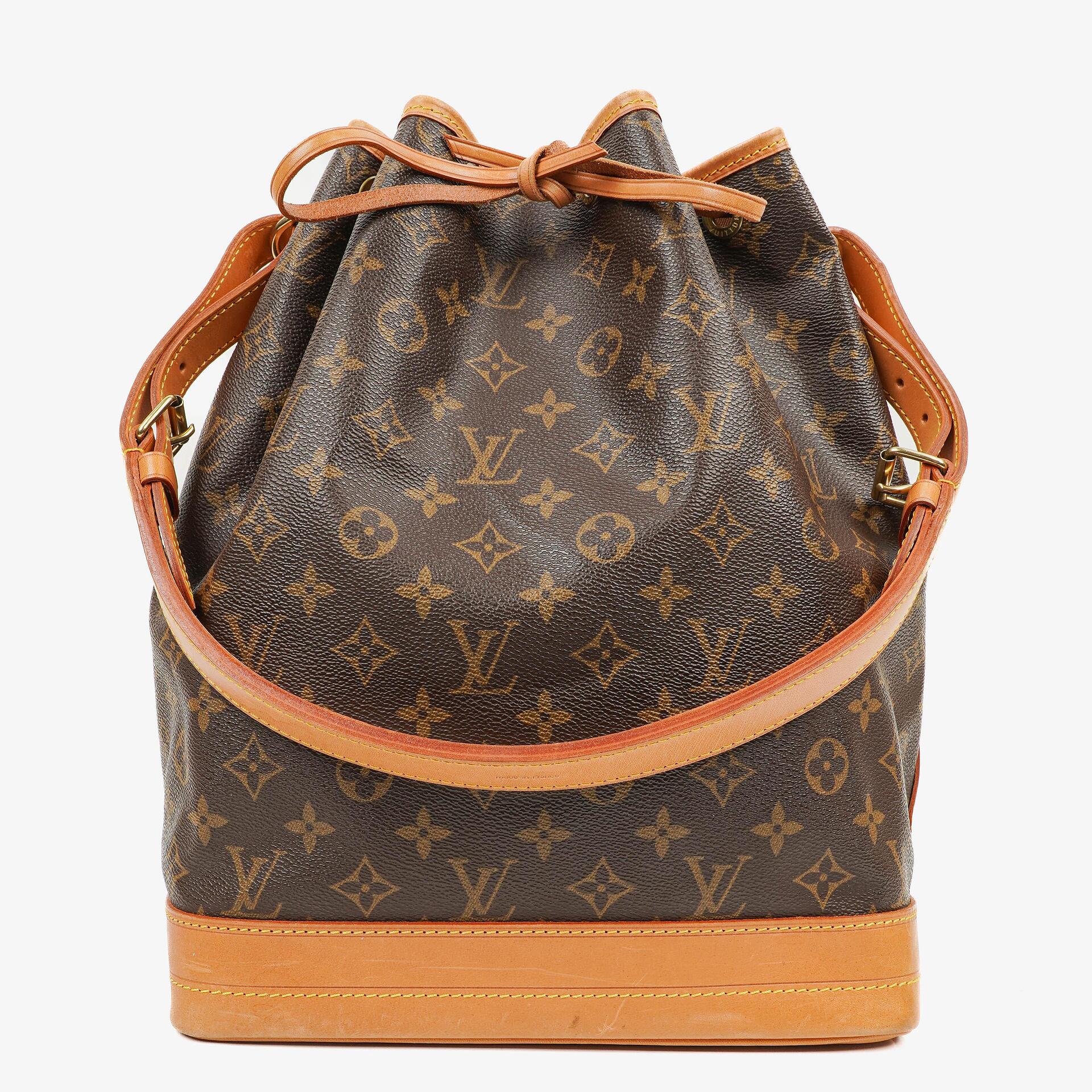 Louis Vuitton Noe Grande GM Schultertasche Monogram Canvas 1993