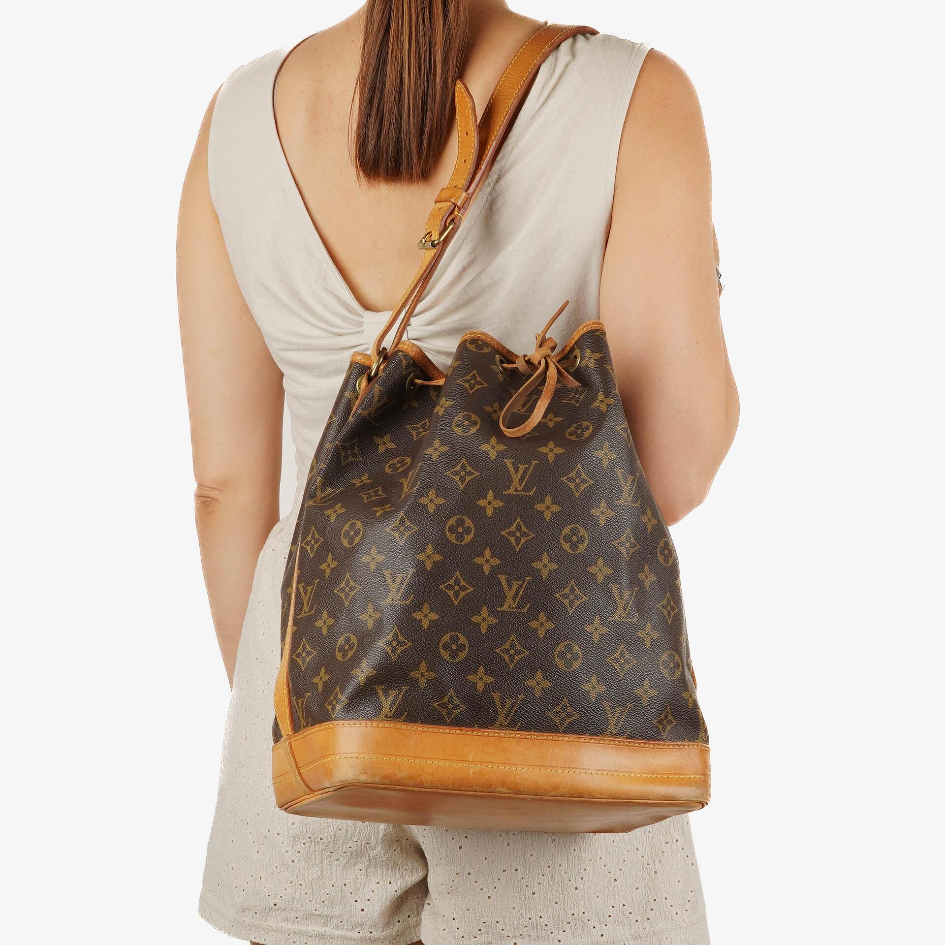 Louis Vuitton Noe Grande GM Monogram Canvas Schultertasche