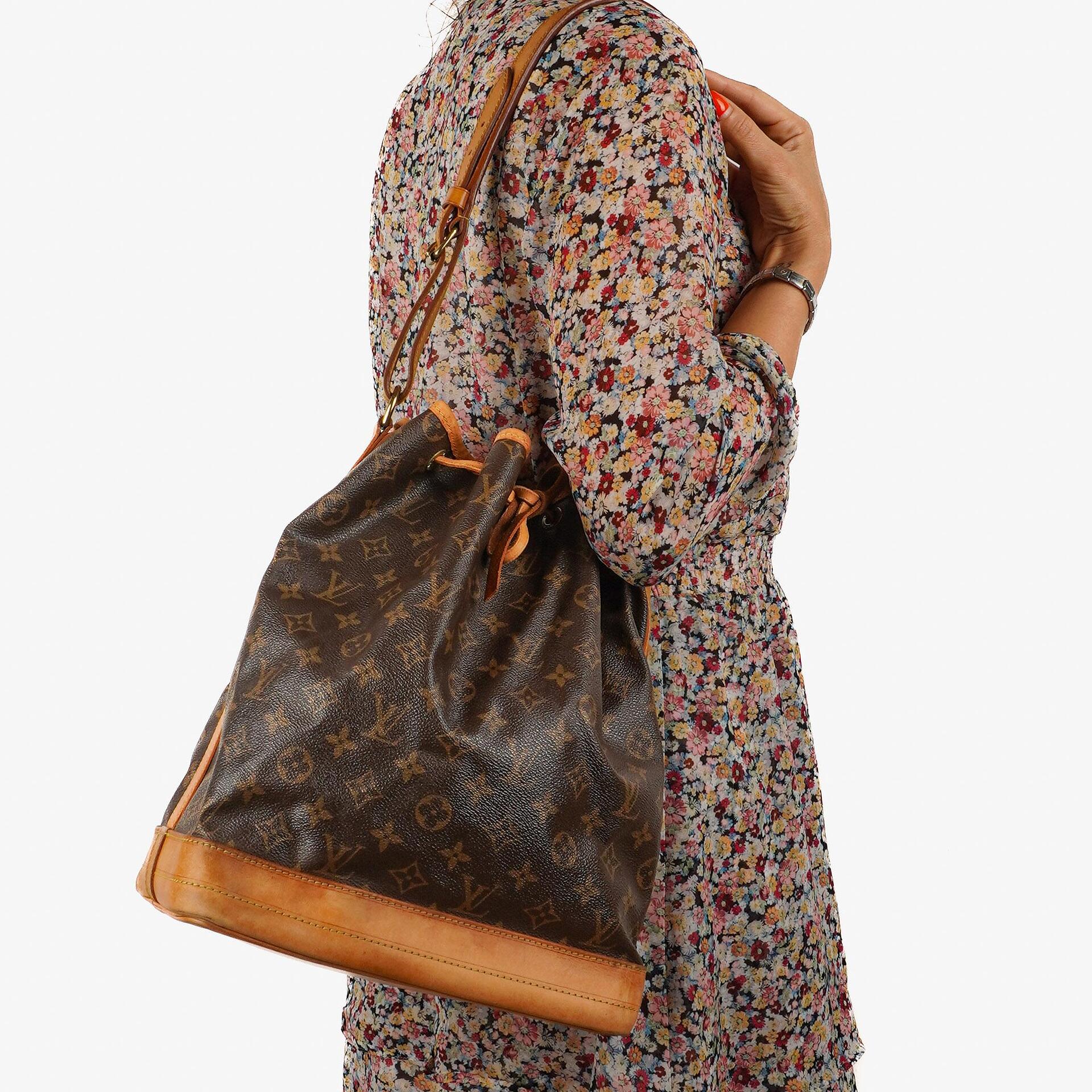 Louis Vuitton Noe Grande GM Schultertasche aus Monogram Canvas