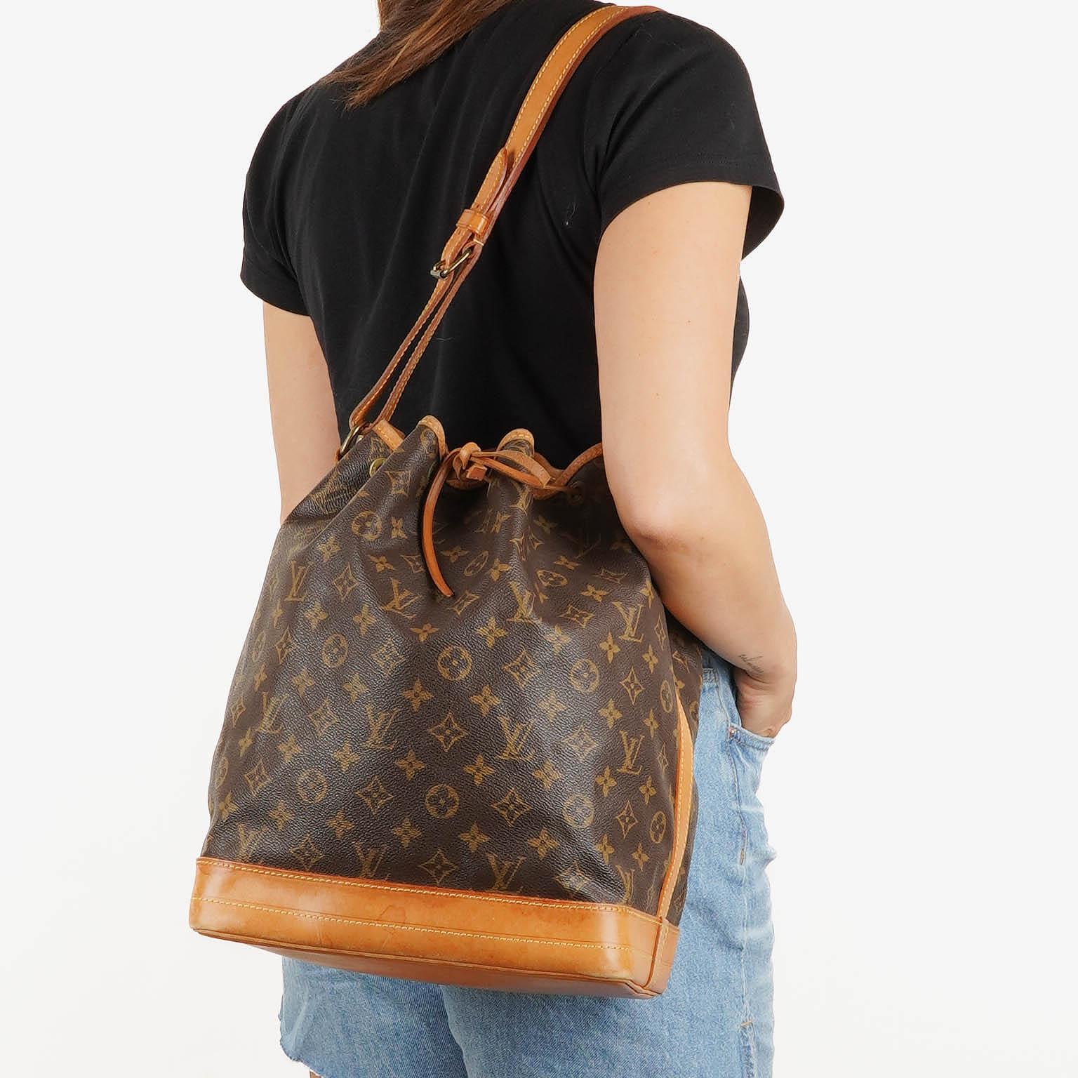 Louis Vuitton Noe Grande GM Monogram Canvas Schultertasche