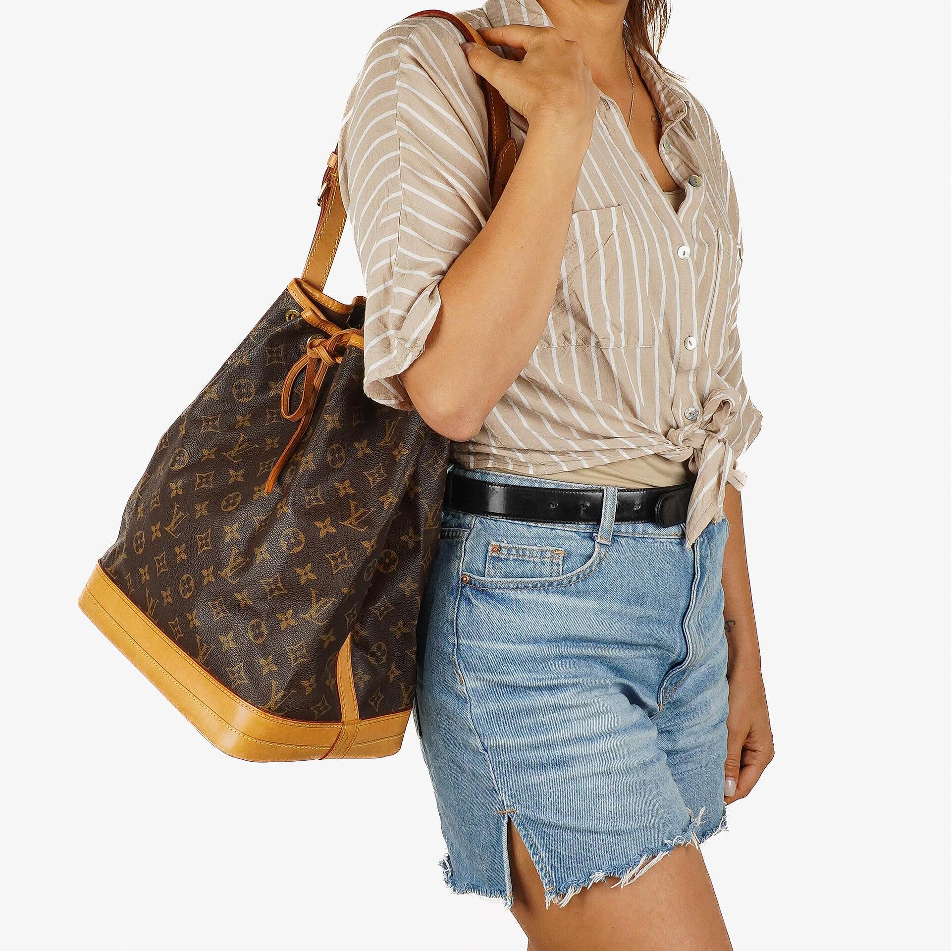 Louis Vuitton Noe Grande GM Monogram Canvas Schultertasche