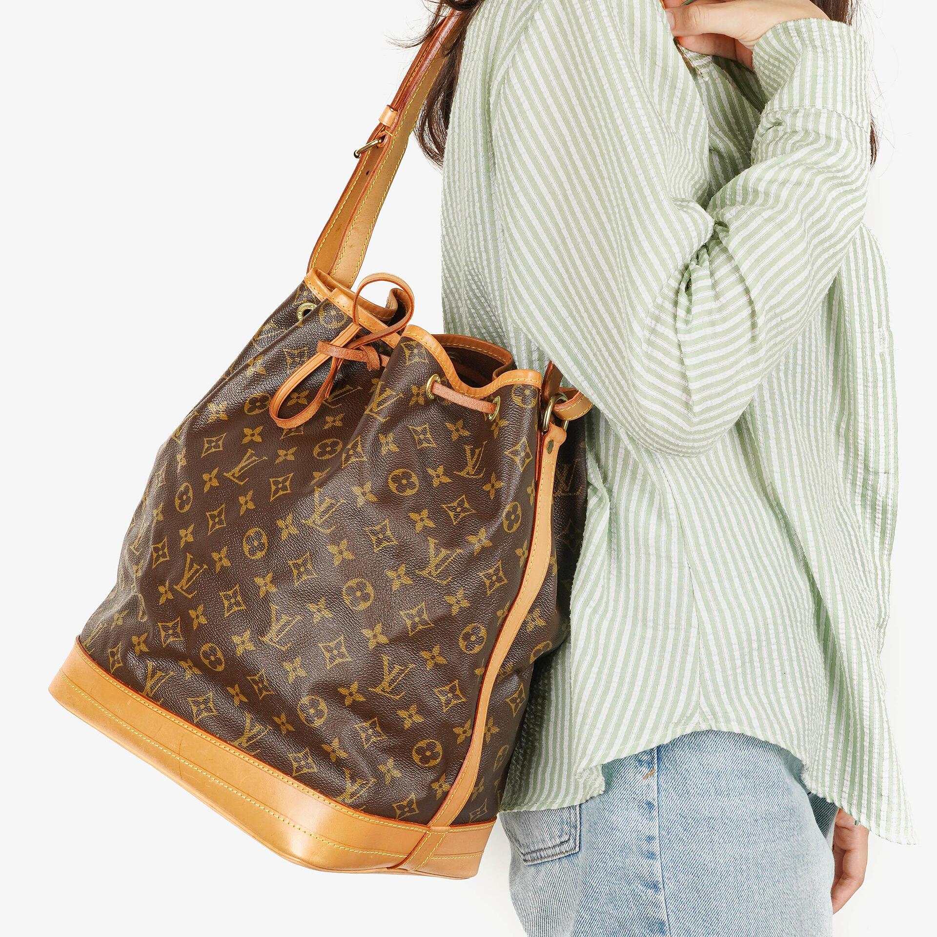 Louis Vuitton Noe Grande GM Schultertasche aus Monogram Canvas