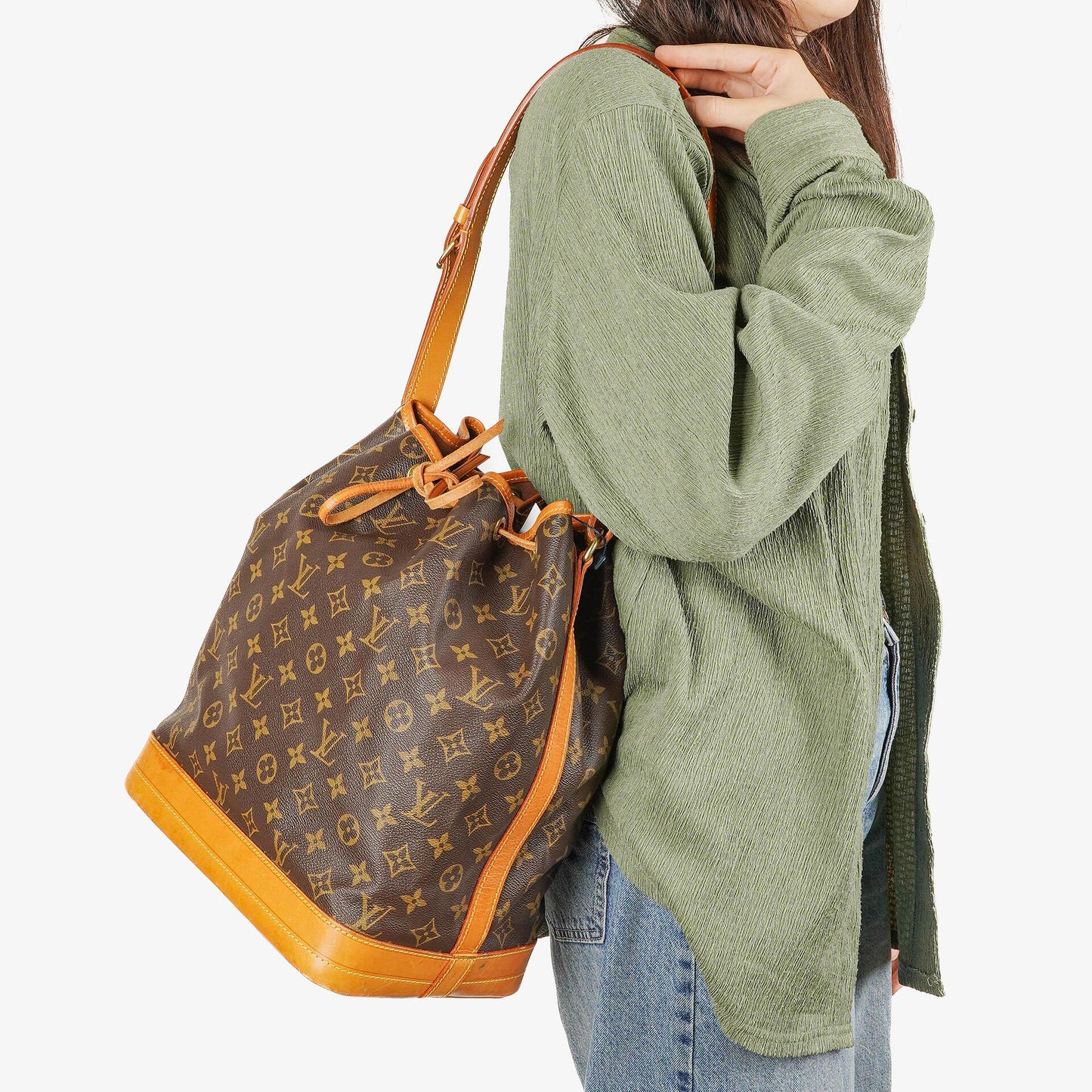 Louis Vuitton Noé Grande GM Schultertasche aus Monogram Canvas