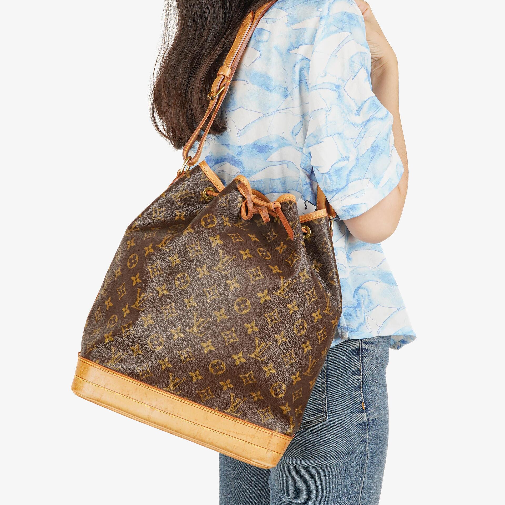 Louis Vuitton Noe Grande GM Monogram Canvas Schultertasche