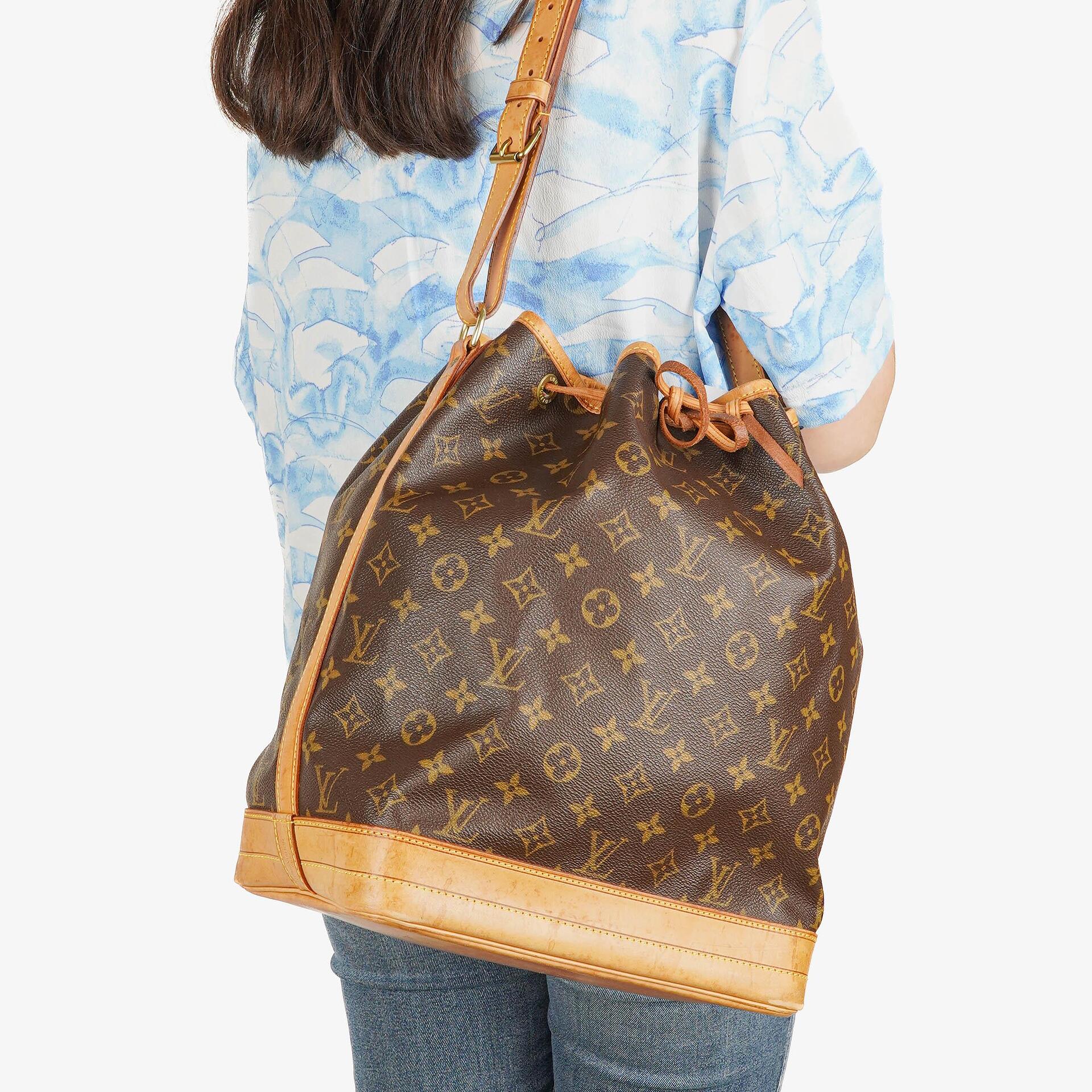 Louis Vuitton Noe Grande GM Monogram Canvas Schultertasche