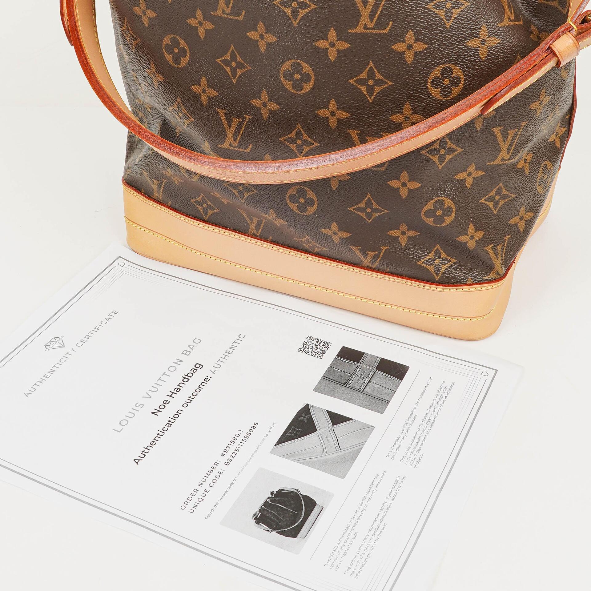 Louis Vuitton Noé Grande GM Schultertasche aus Monogram Canvas