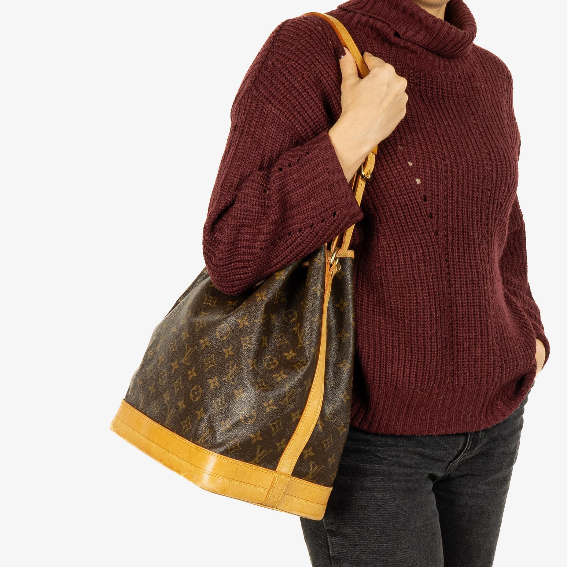 Louis Vuitton Noe Grande GM Schultertasche aus Monogram Canvas