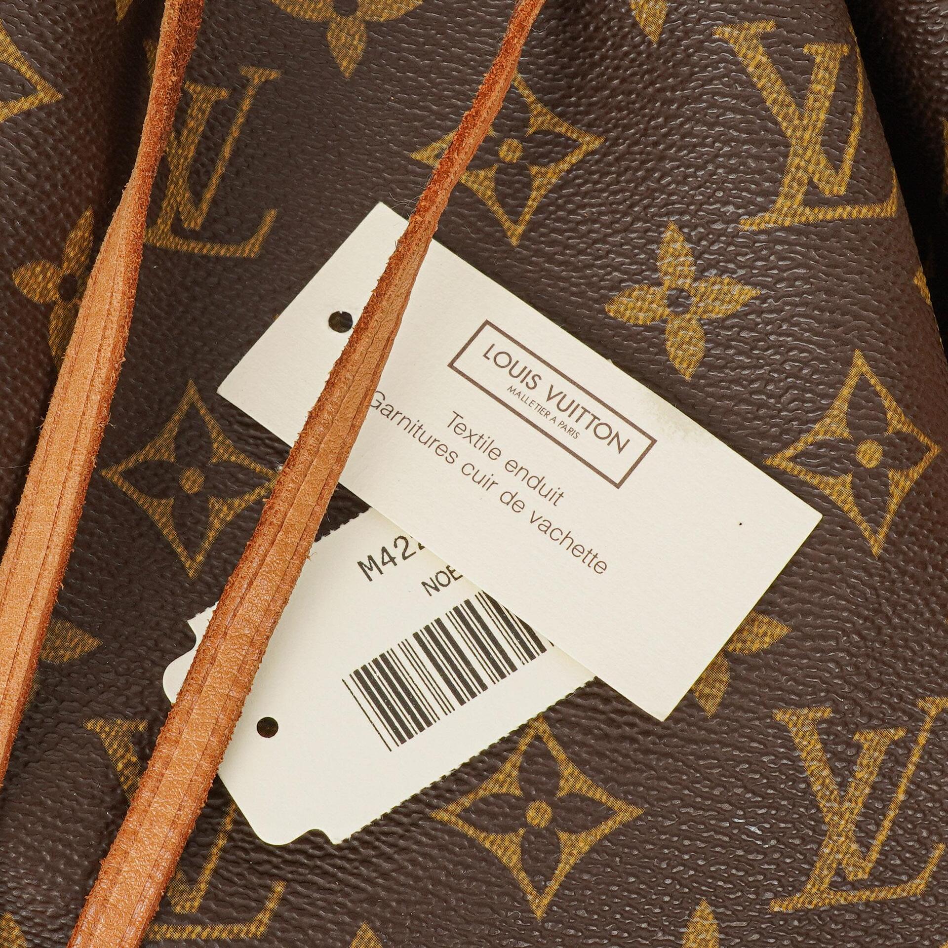 Louis Vuitton Noe Grande GM Schultertasche aus Monogram Canvas
