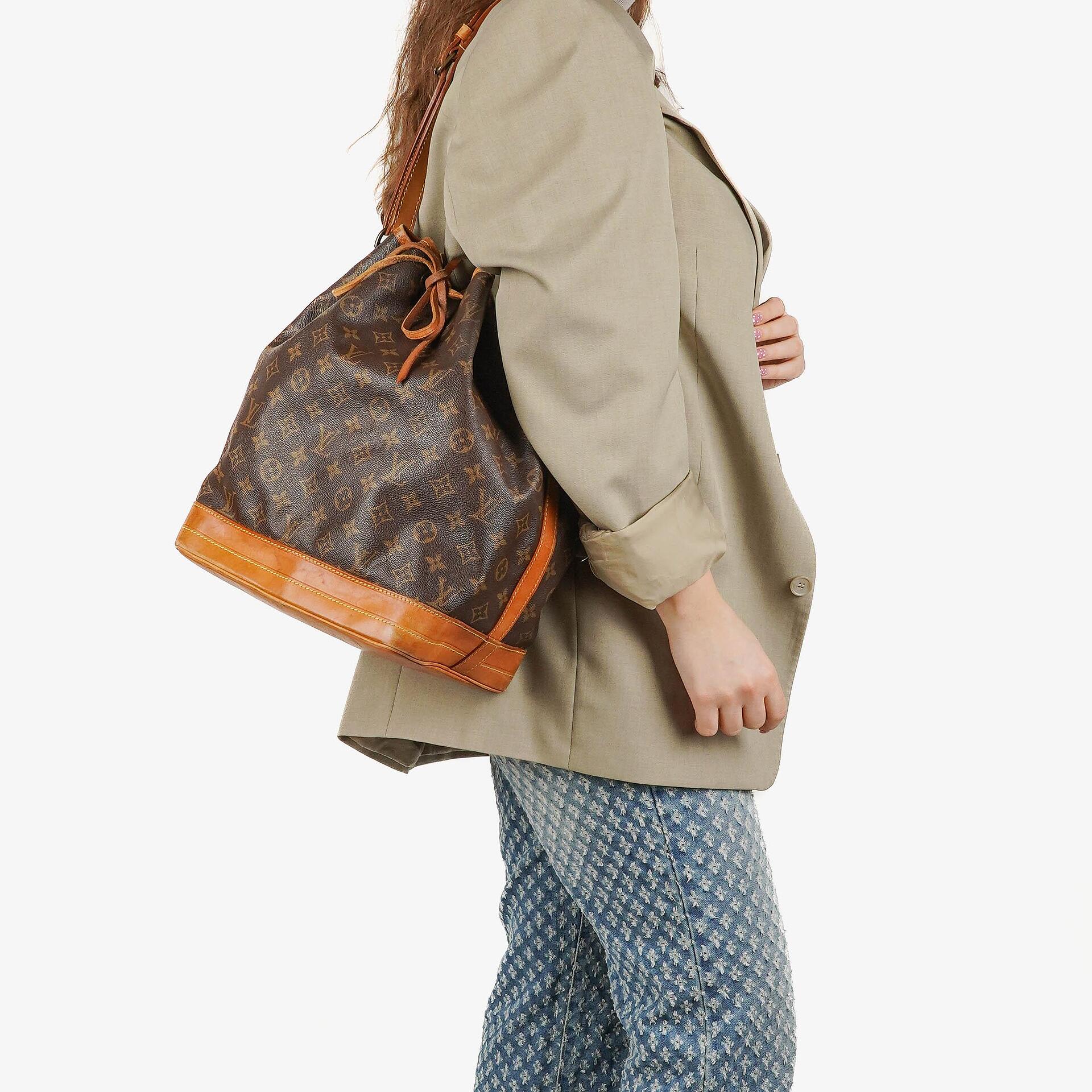 Louis Vuitton Noe Grande GM Monogram Canvas Schultertasche