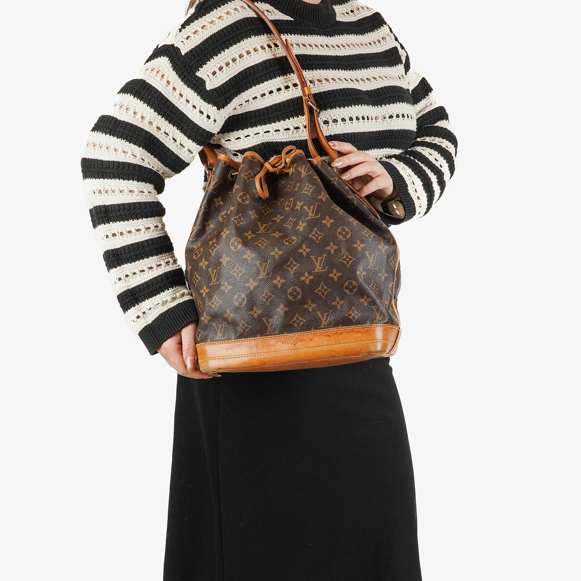 Louis Vuitton Noe Grande GM Monogram Canvas Schultertasche
