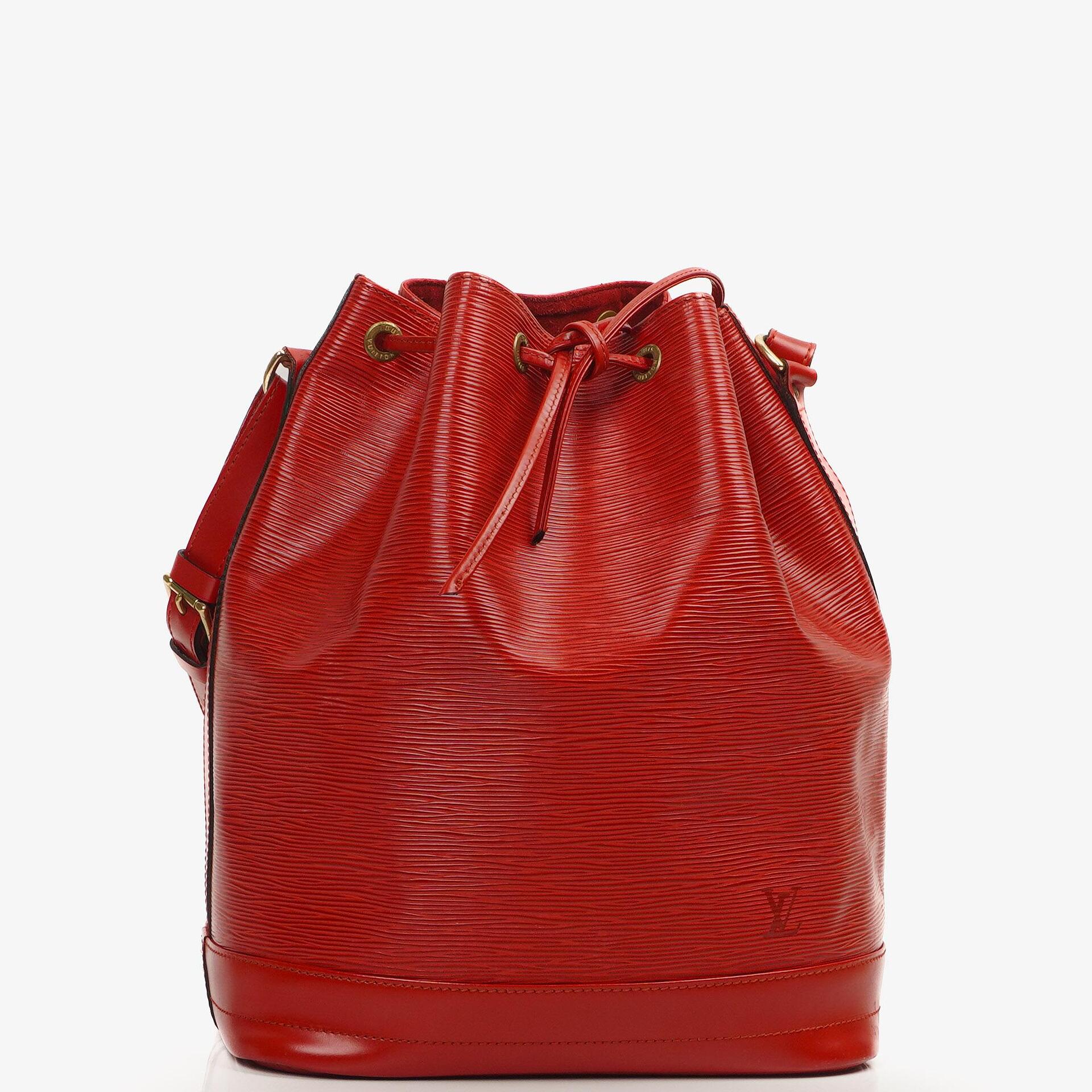 Louis Vuitton Noe Grande GM Rot EPI Leder Schultertasche