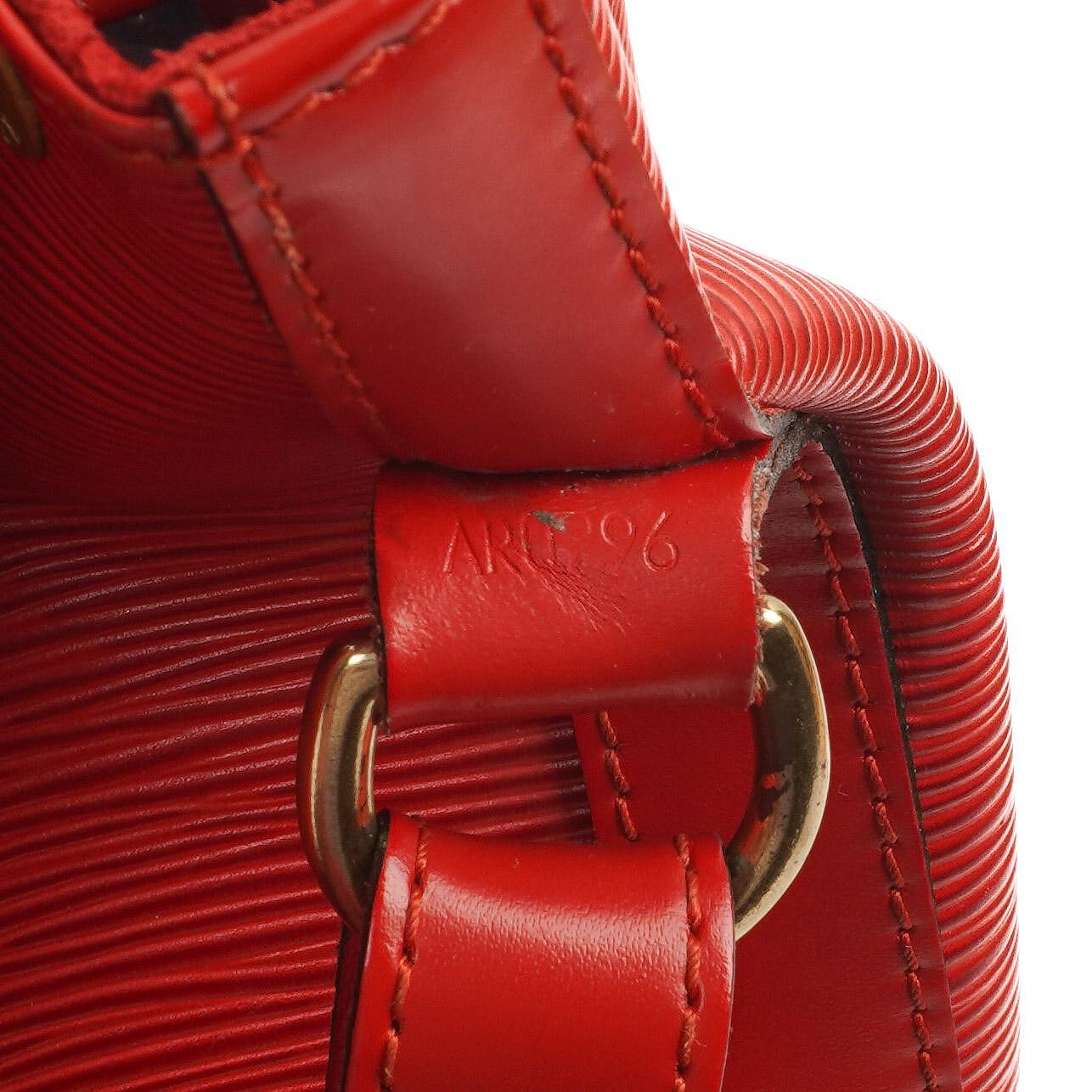 Louis Vuitton Noe Grande GM Rot EPI Leder Schultertasche