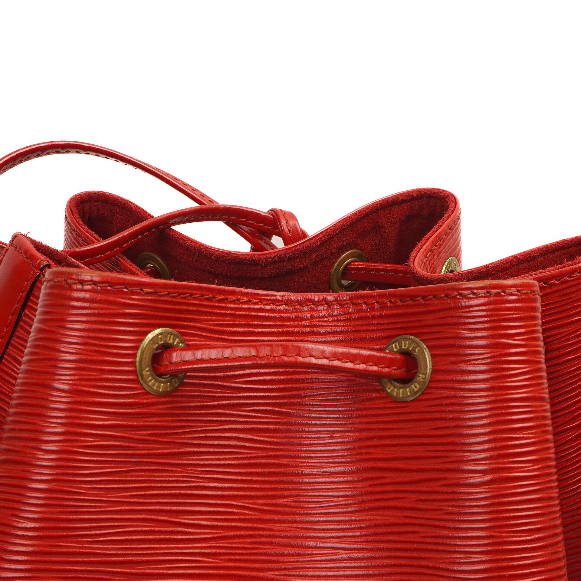 Louis Vuitton Noe Grande GM Rot EPI Leder Schultertasche