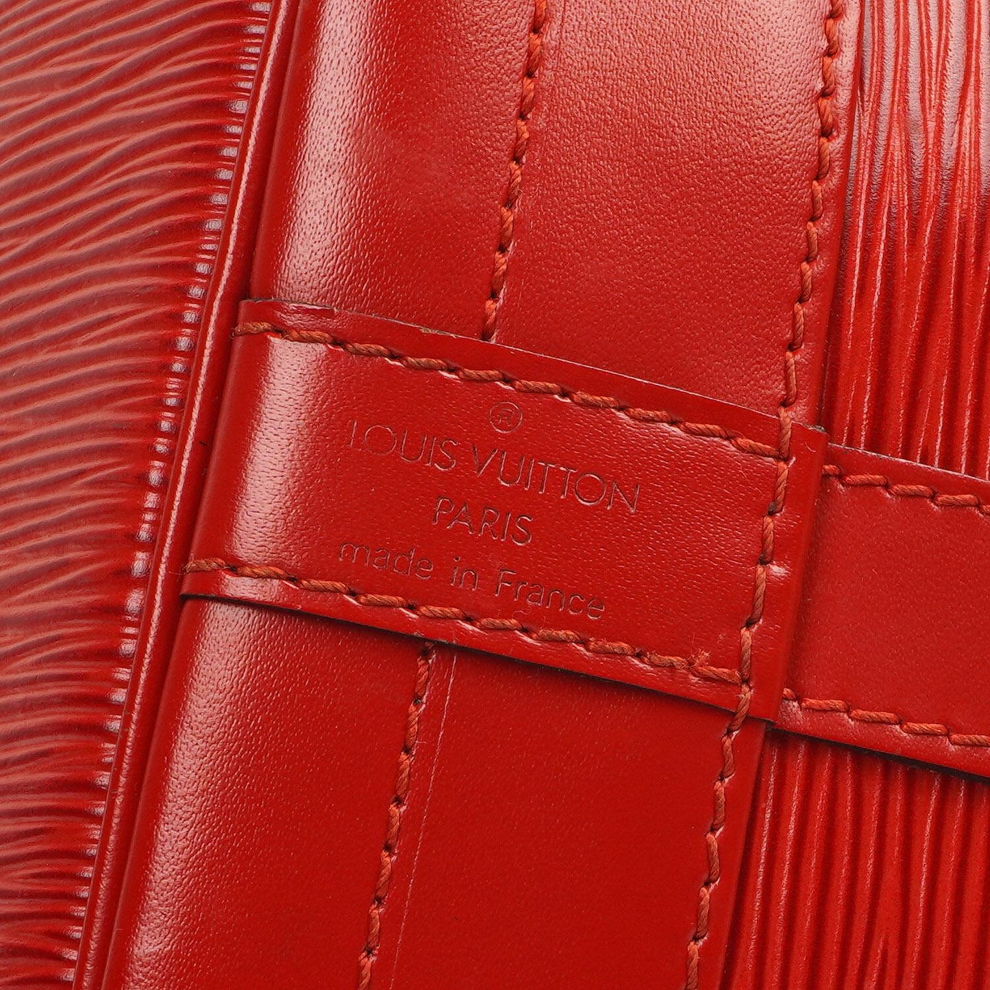 Louis Vuitton Noe Grande GM Rot EPI Leder Schultertasche