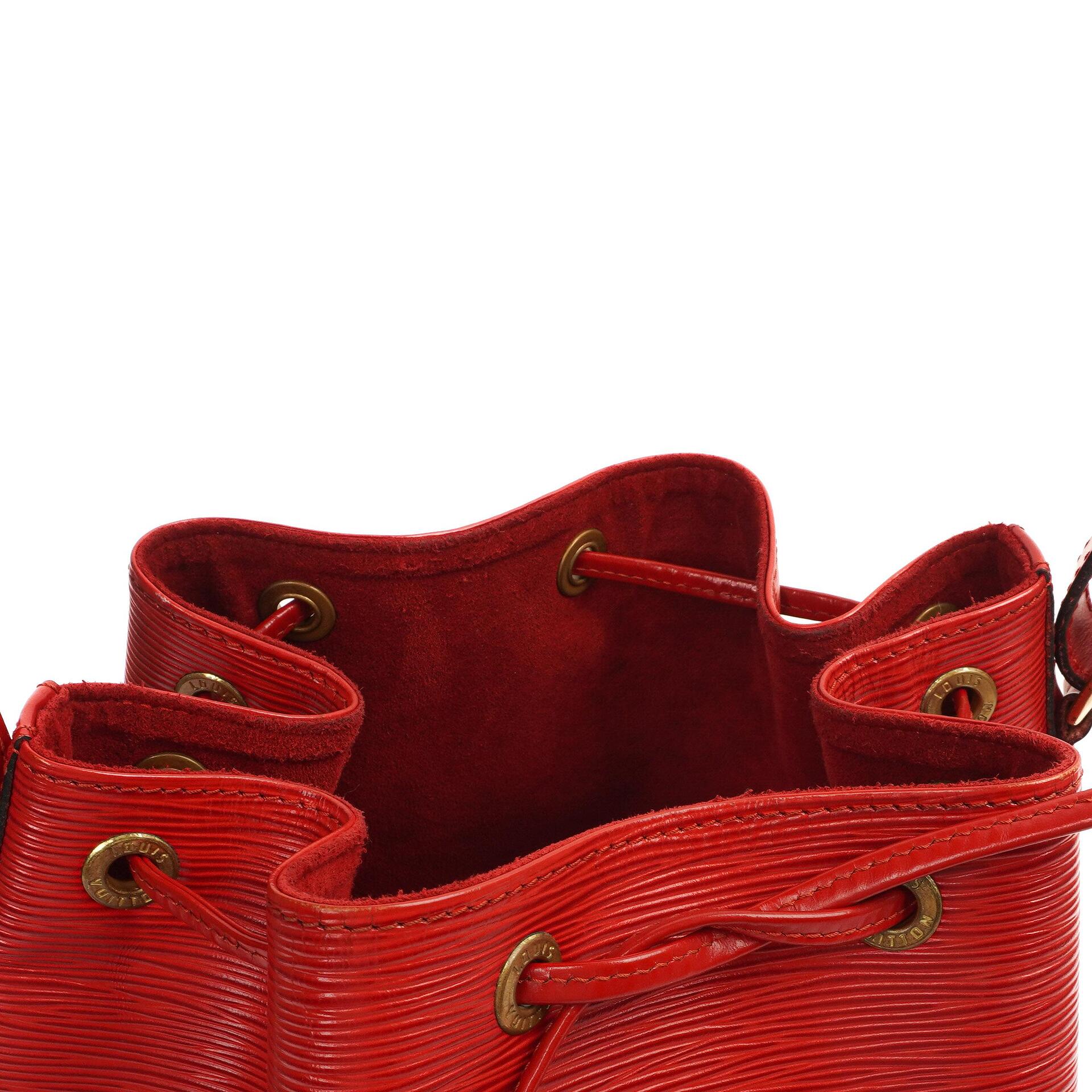 Louis Vuitton Noe Grande GM Rot EPI Leder Schultertasche
