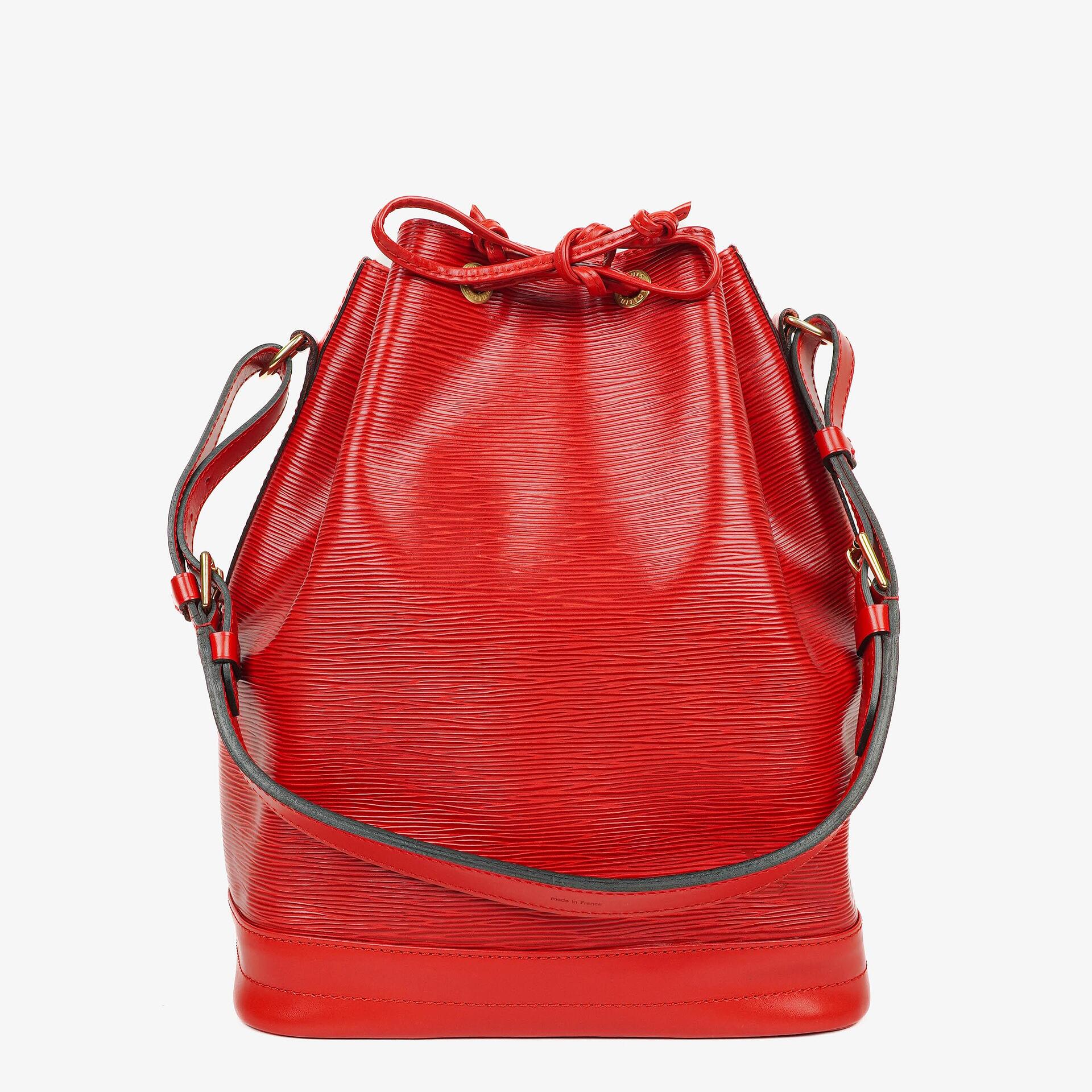 Louis Vuitton Noé Grande GM Schultertasche aus rotem Epi Leder