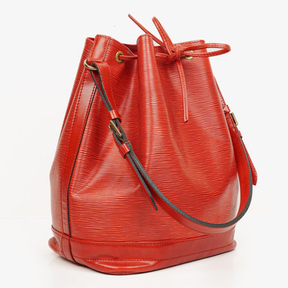 Louis Vuitton Noe Grande GM Schultertasche aus rotem Epi Leder