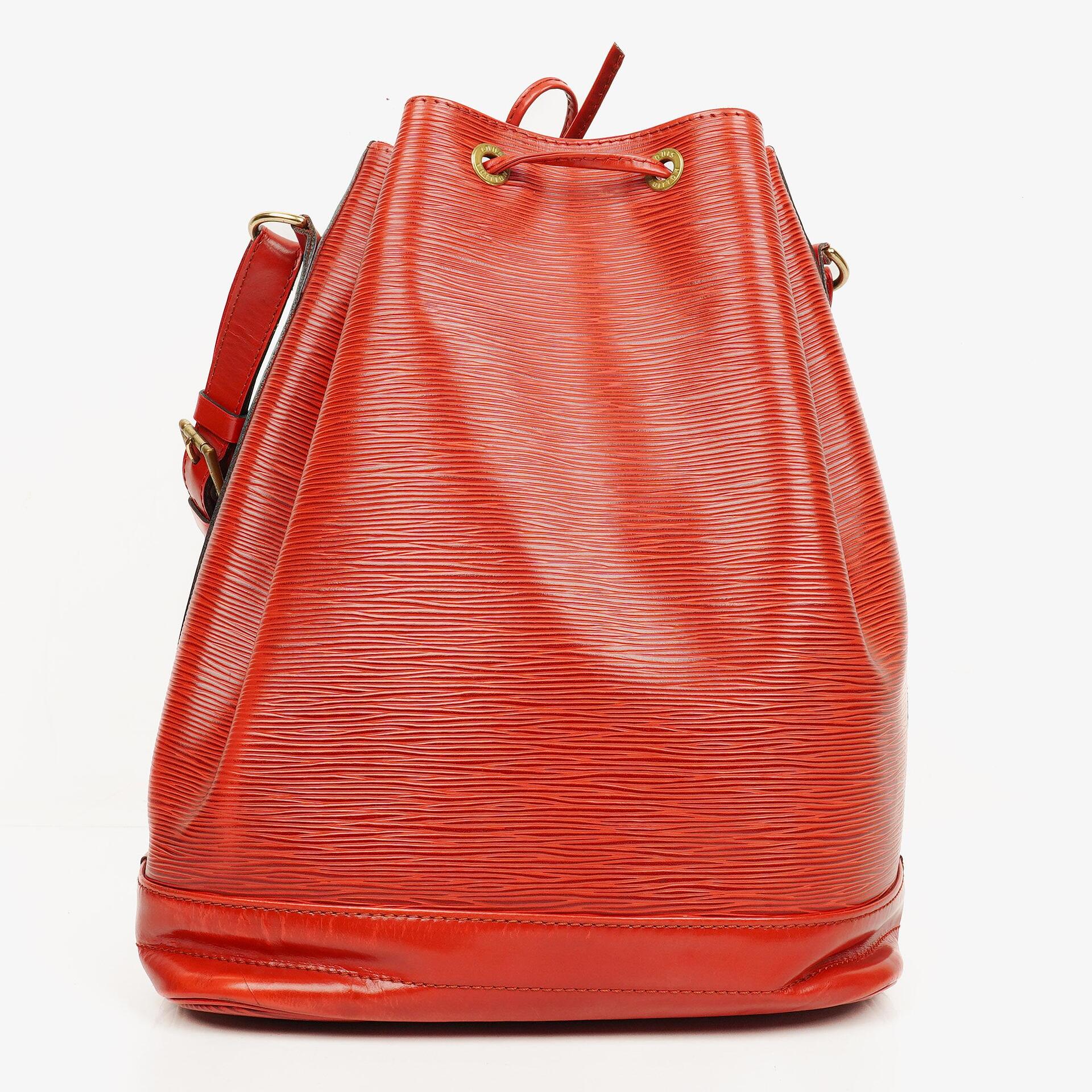 Louis Vuitton Noe Grande GM Schultertasche aus rotem Epi Leder