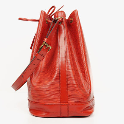 Louis Vuitton Noe Grande GM Schultertasche aus rotem Epi Leder