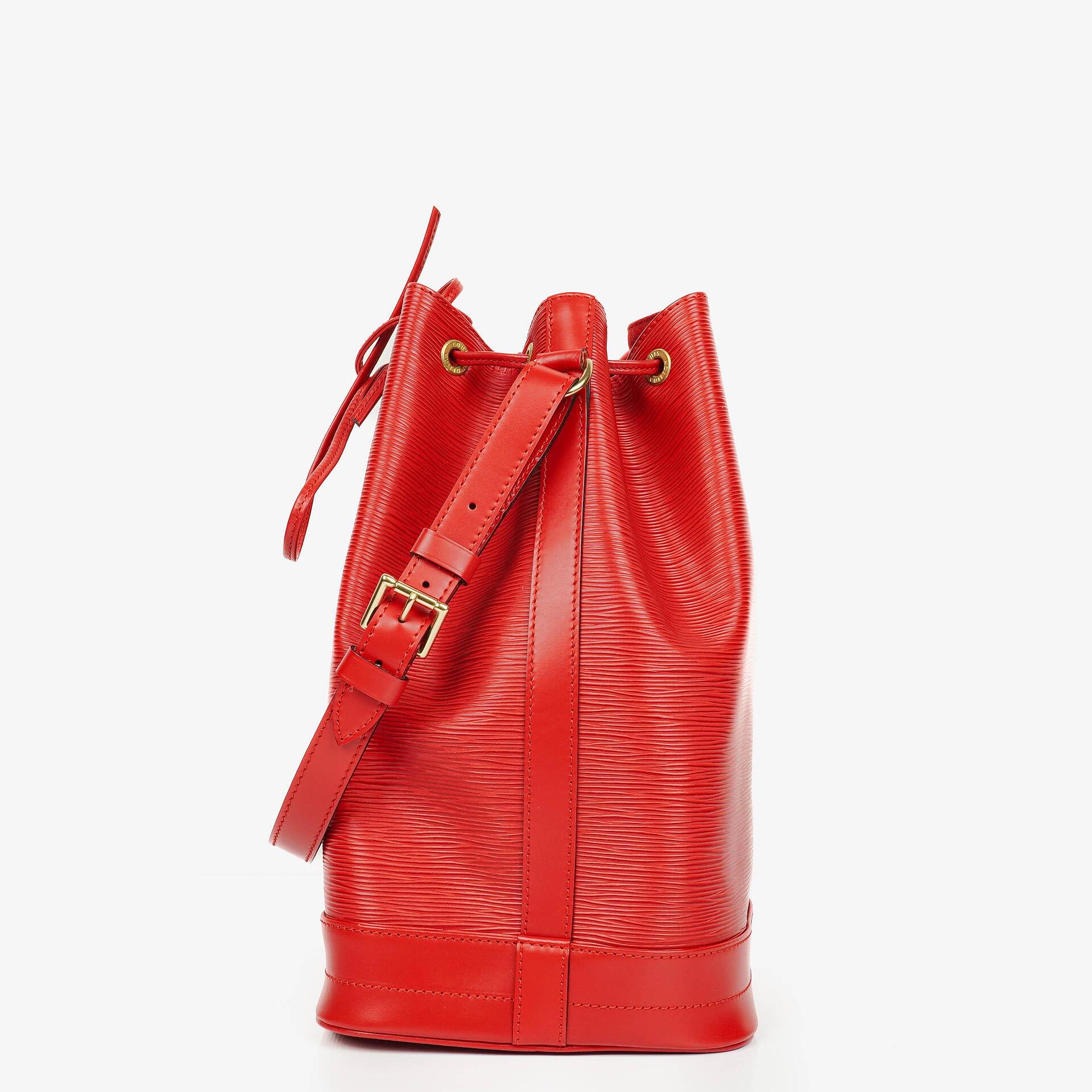 Louis Vuitton Noe Grande GM Schultertasche aus rotem Epi Leder