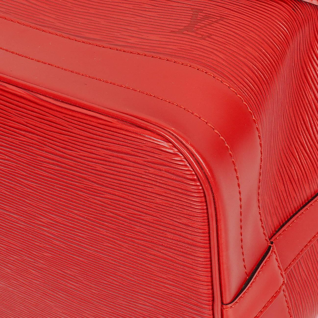 Louis Vuitton Noe Grande GM Schultertasche aus rotem Epi Leder