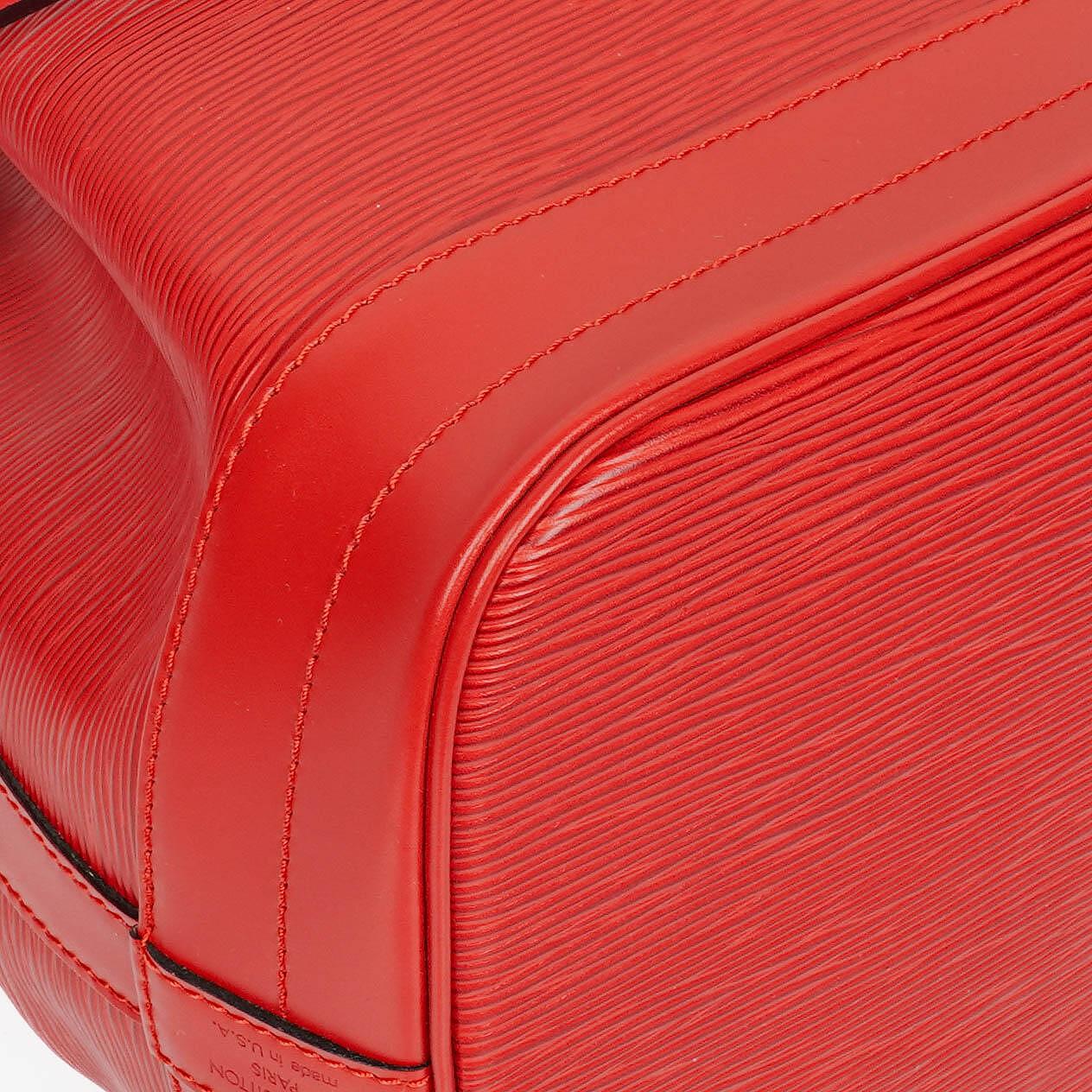 Louis Vuitton Noe Grande GM Schultertasche aus rotem Epi Leder