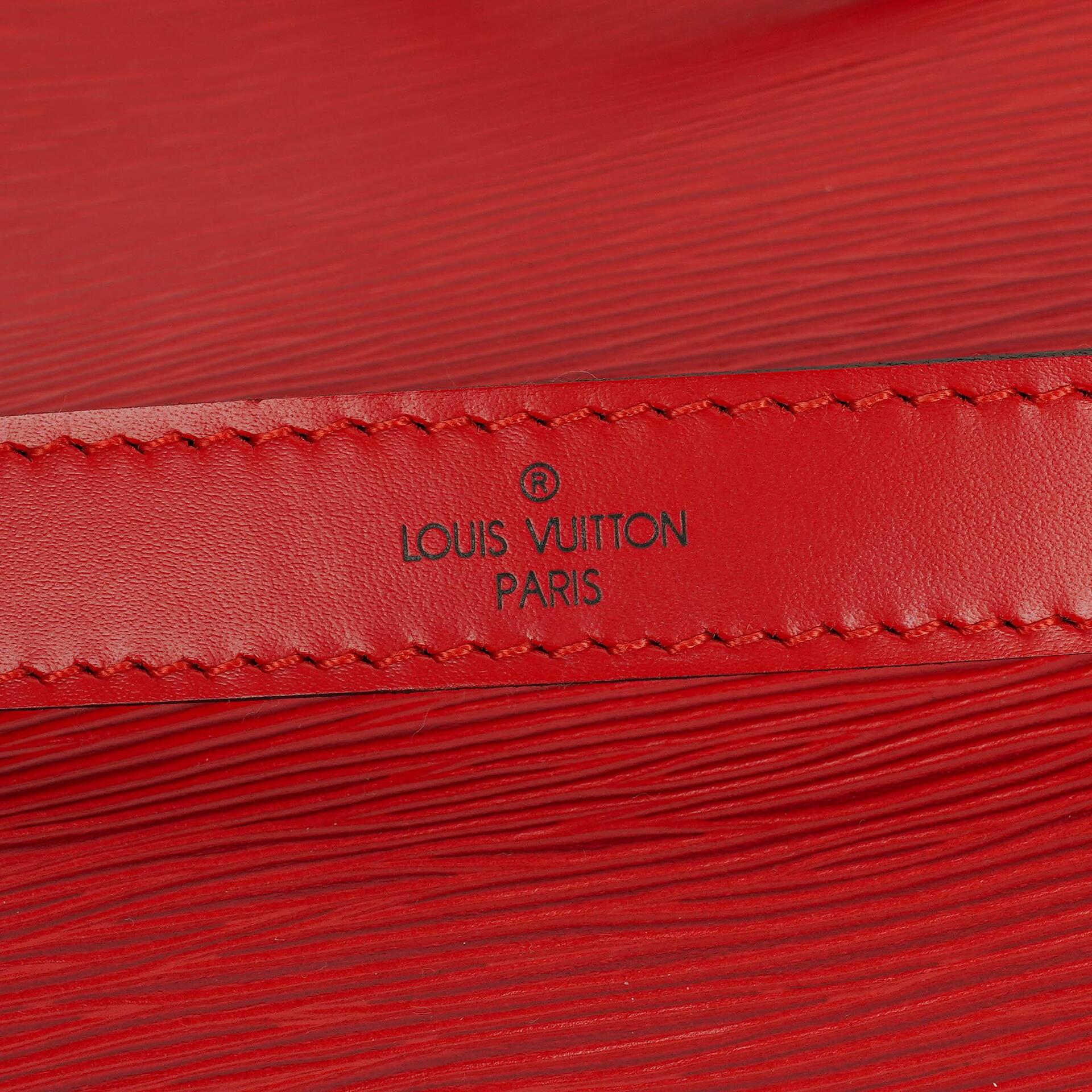 Louis Vuitton Noe Grande GM Schultertasche aus rotem Epi Leder